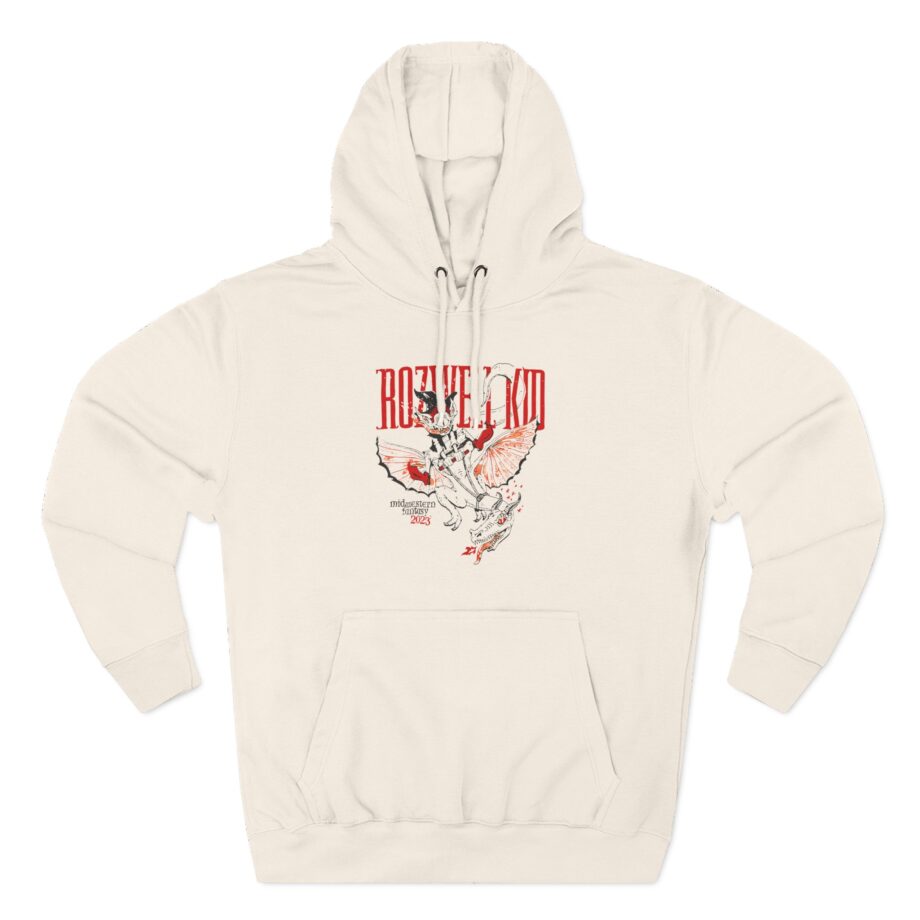 Rozwell Kid 2023 Midwestern Fantasy Tour Three-Panel Fleece Hoodie