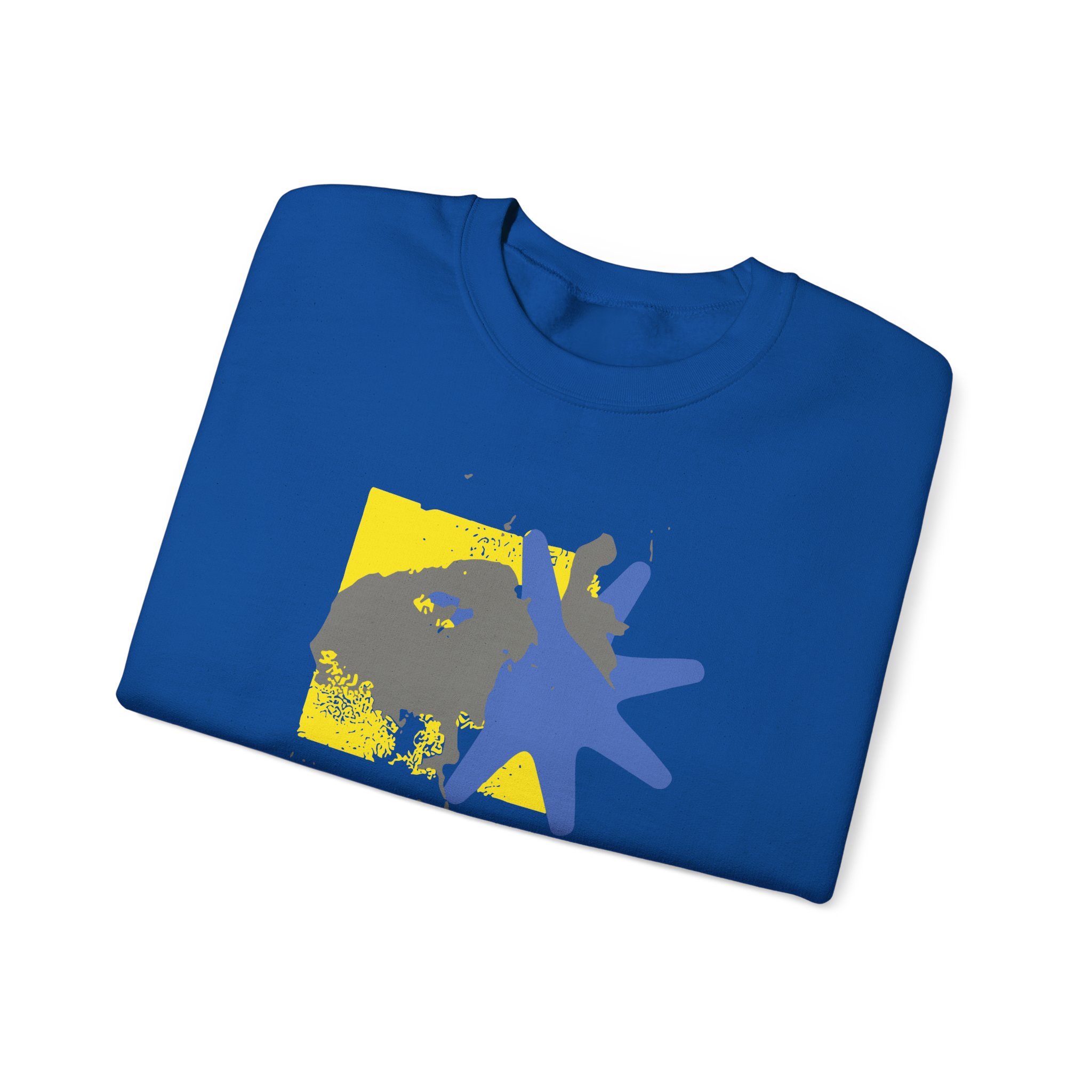 Foxing Shapes Unisex Heavy Blendâ„¢ Crewneck Sweatshirt