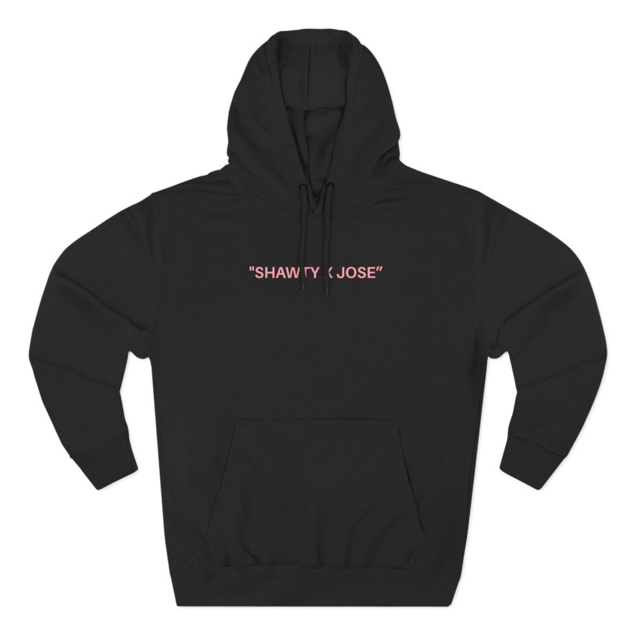 Shawty Bae Three-Panel Fleece Hoodie