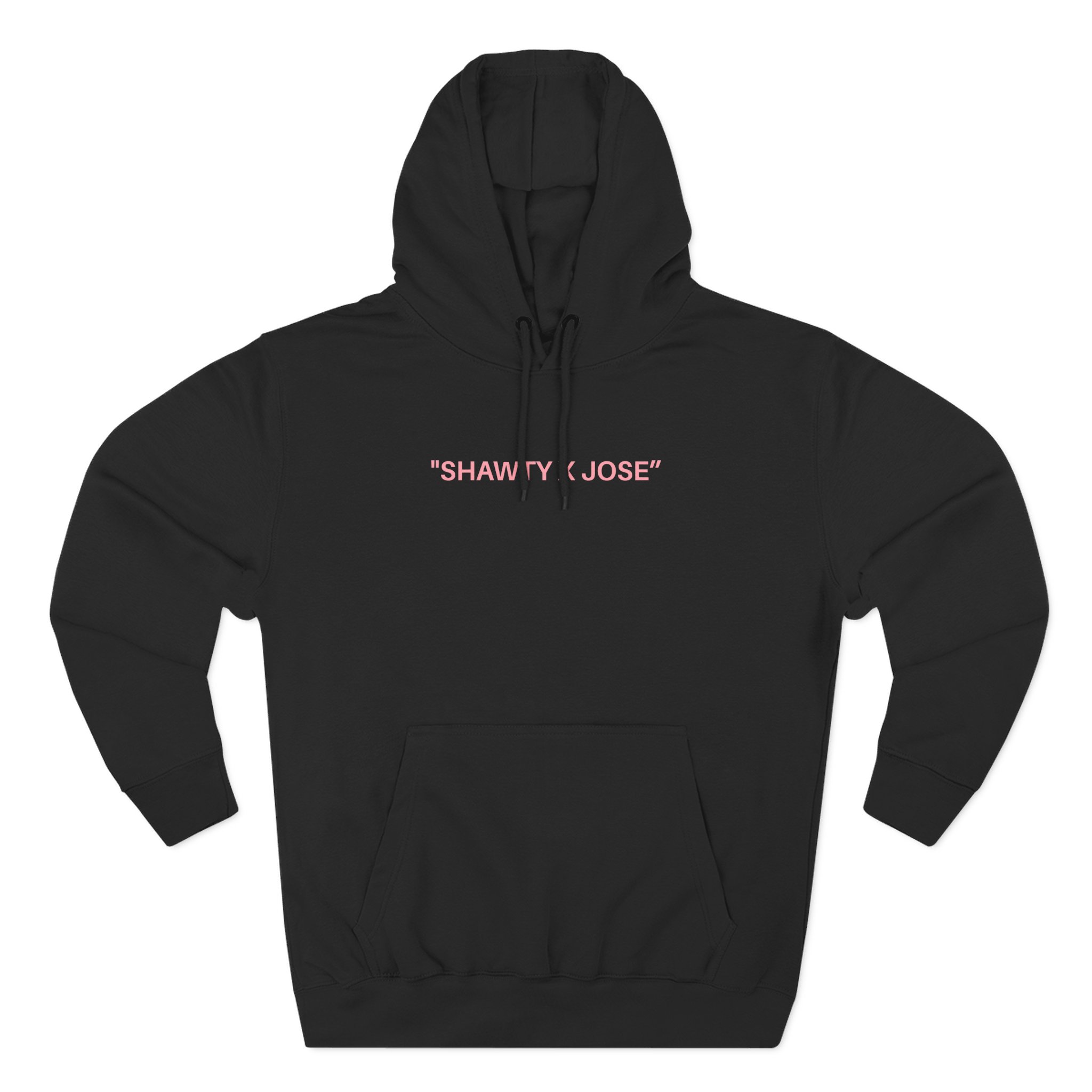 Shawty Bae Three-Panel Fleece Hoodie