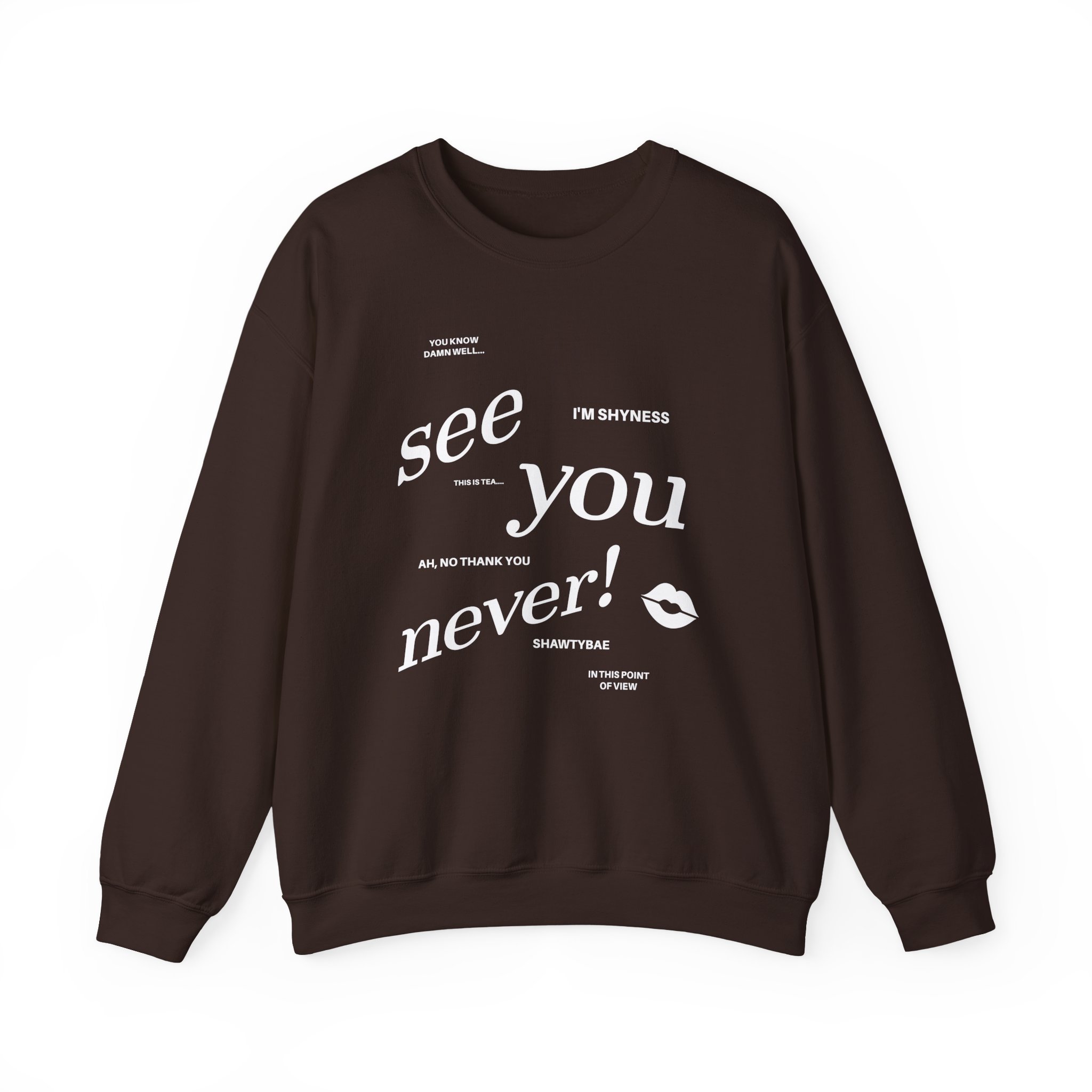 Shawty Bae Diss Gurrr Anniversary Unisex Heavy Blendâ„¢ Crewneck Sweatshirt