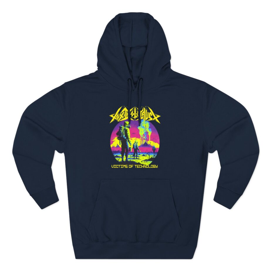 Toxic Holocaust Victims of Technology Three-Panel Fleece Hoodie