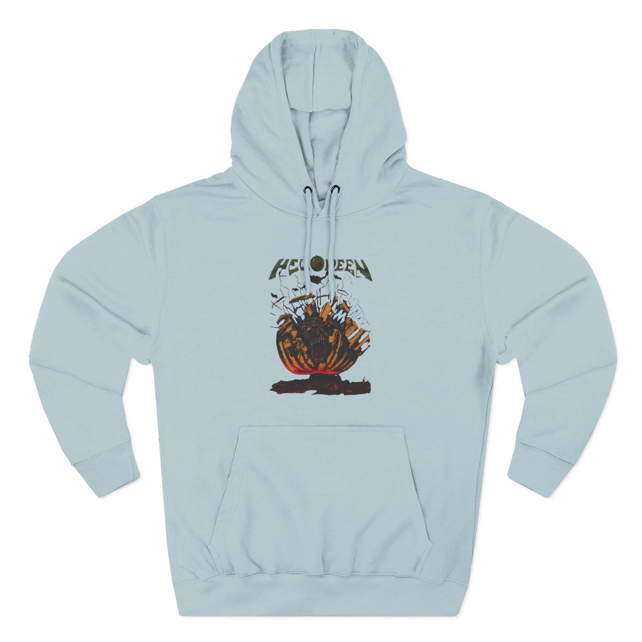 Helloween Ep 1985 Three-Panel Fleece Hoodie