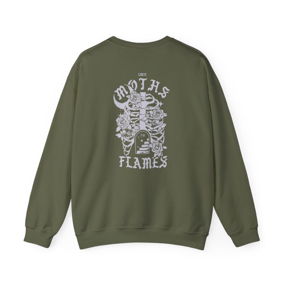 Like Moths to Flames Unisex Heavy Blend™ Crewneck Sweatshirt