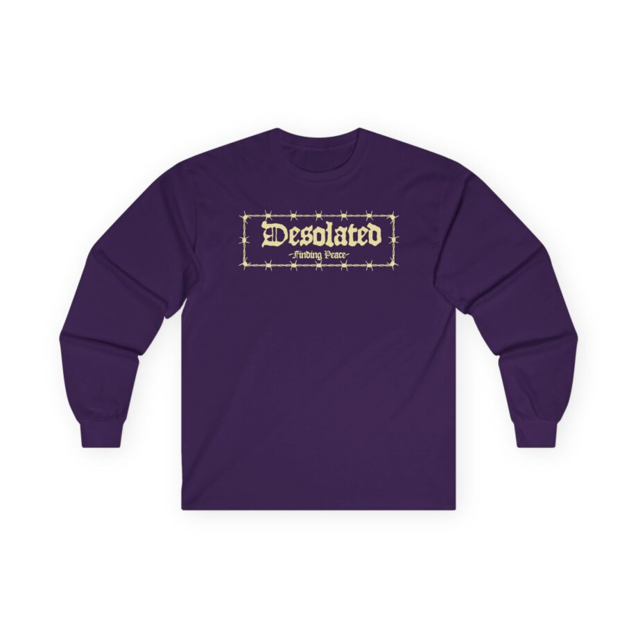 Desolated Finding Peace Unisex Ultra Cotton Long Sleeve Tee