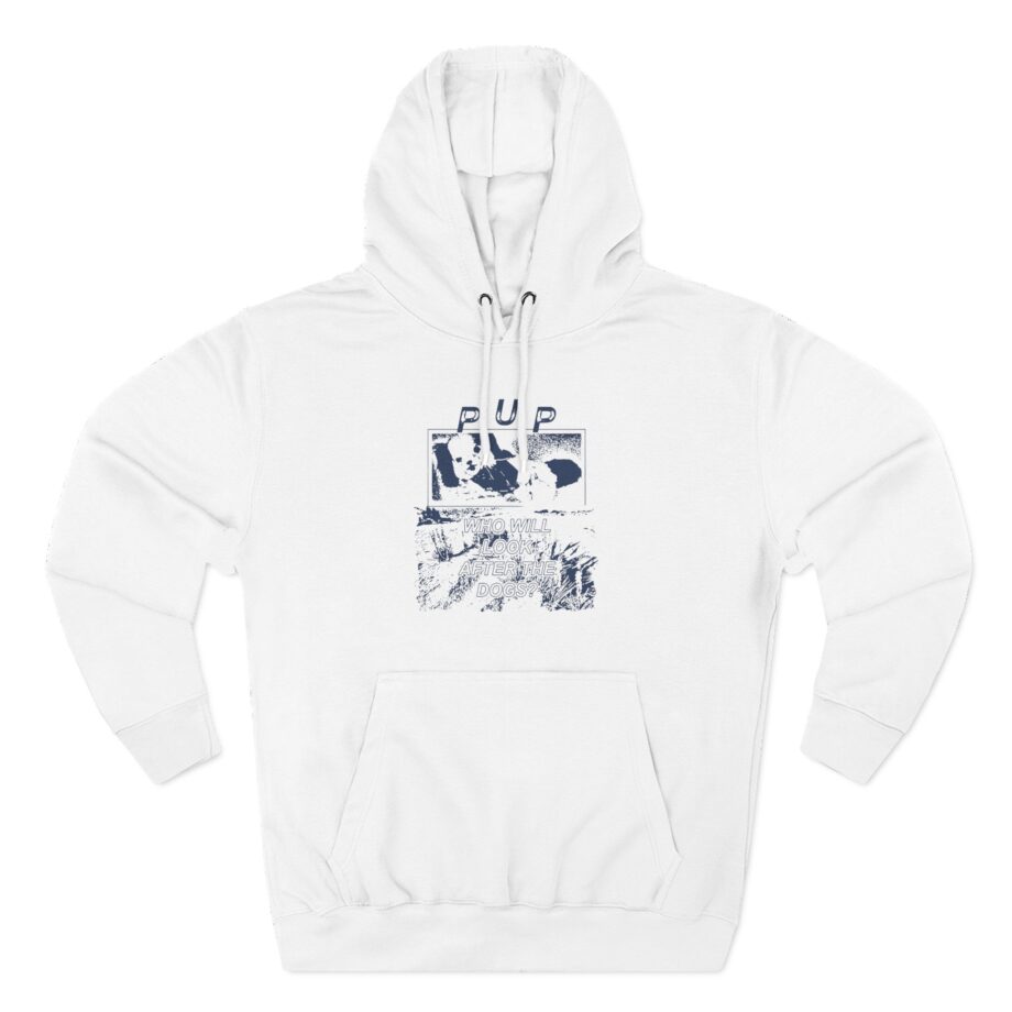 Pup the Desolation of Dog Three-Panel Fleece Hoodie