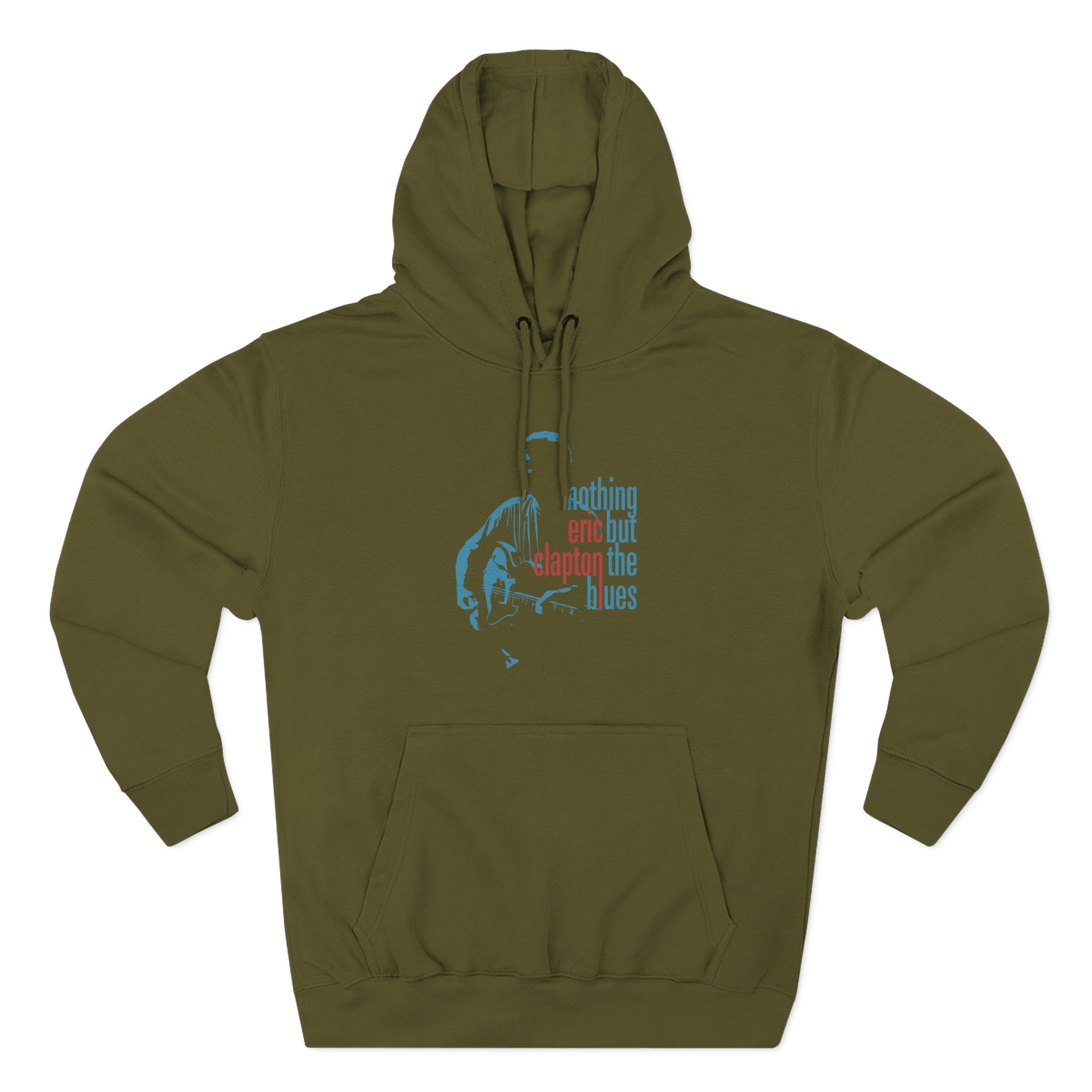Eric Clapton Nothing but the Blues Three-Panel Fleece Hoodie