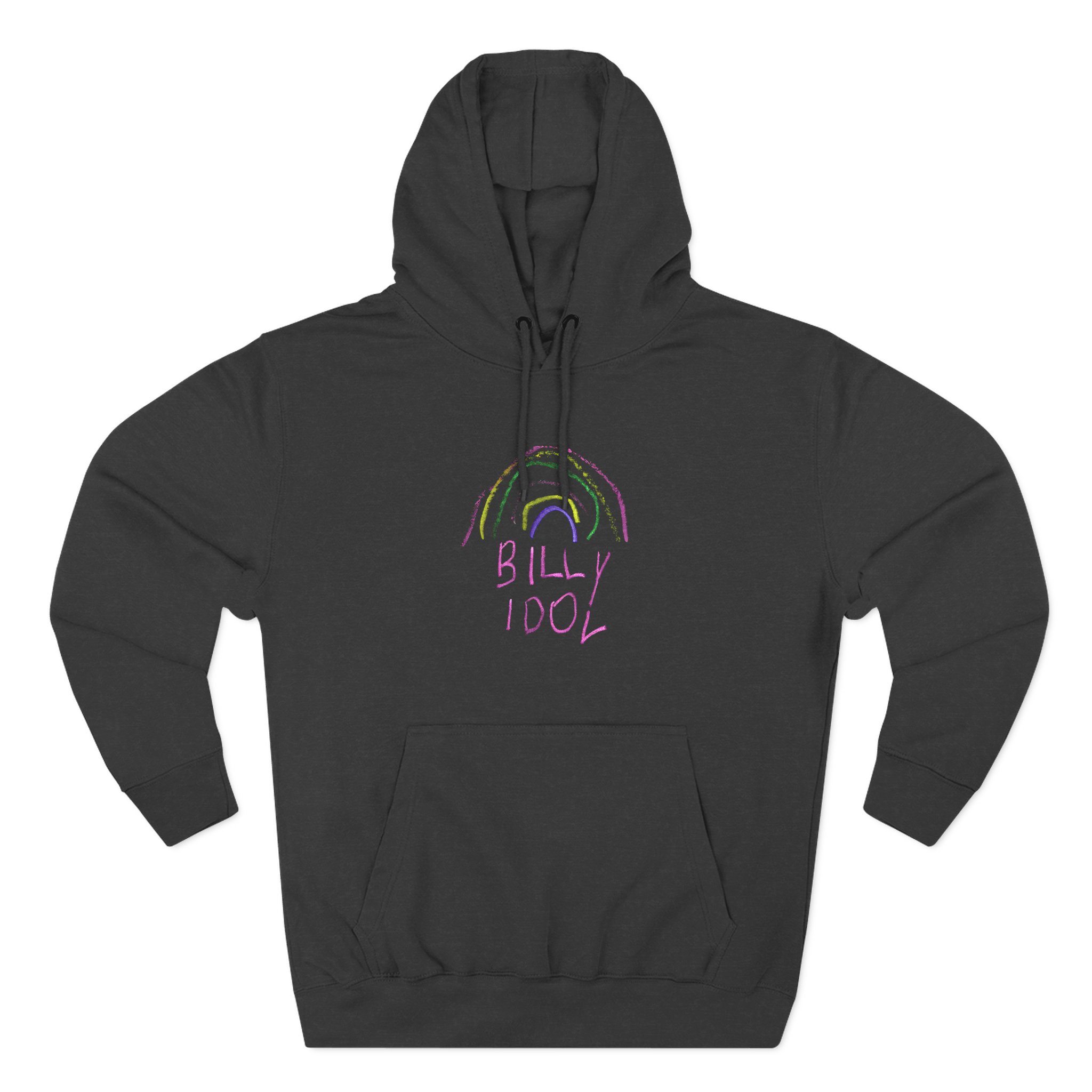 Billy Idol Rainbow Three-Panel Fleece Hoodie