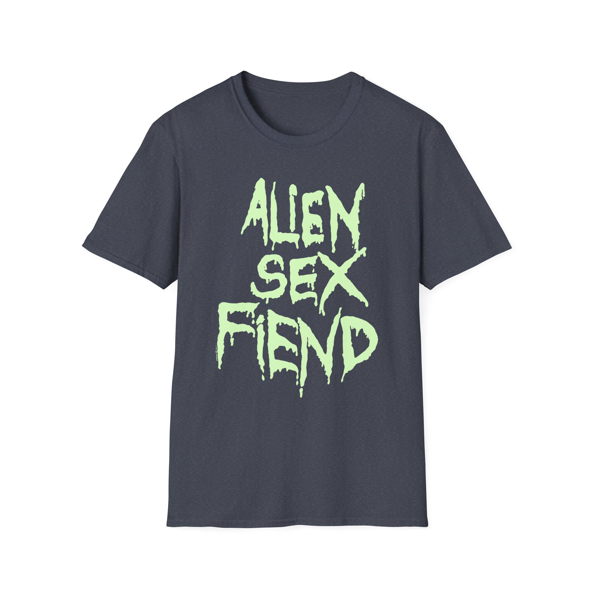 Alien Sex Fiend Glow in the Dark Unisex Softstyle T-Shirt