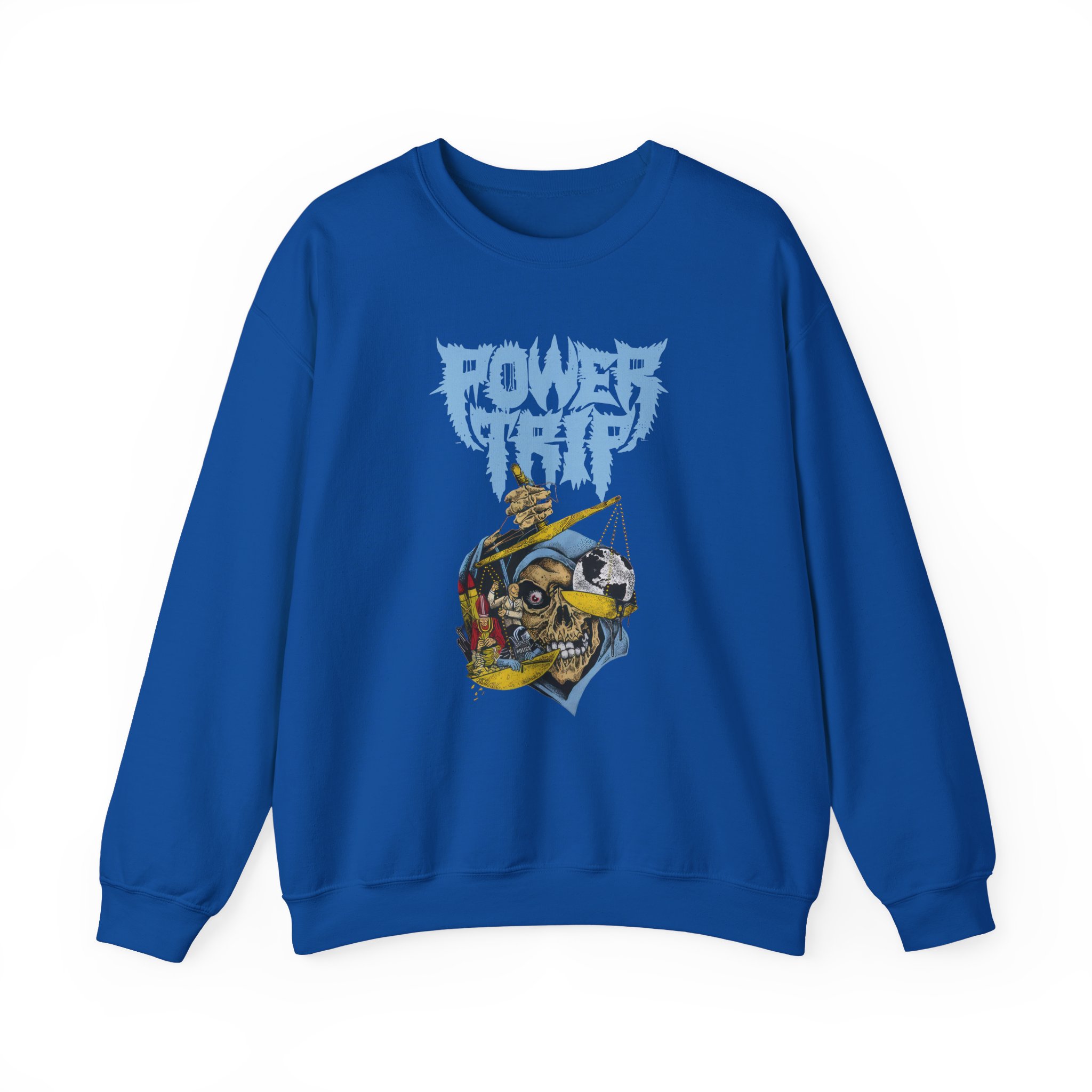 Power Trip Scale Unisex Heavy Blendâ„¢ Crewneck Sweatshirt