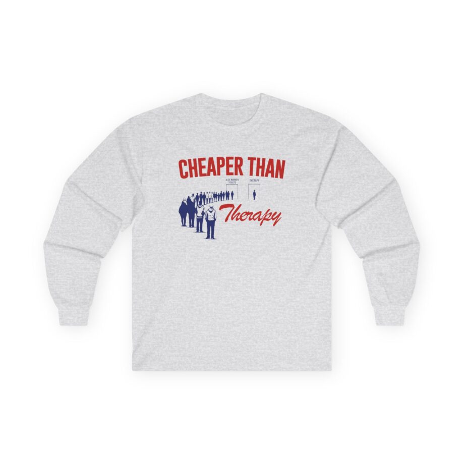 Alex Warren Cheaper Than Therapy Unisex Ultra Cotton Long Sleeve Tee