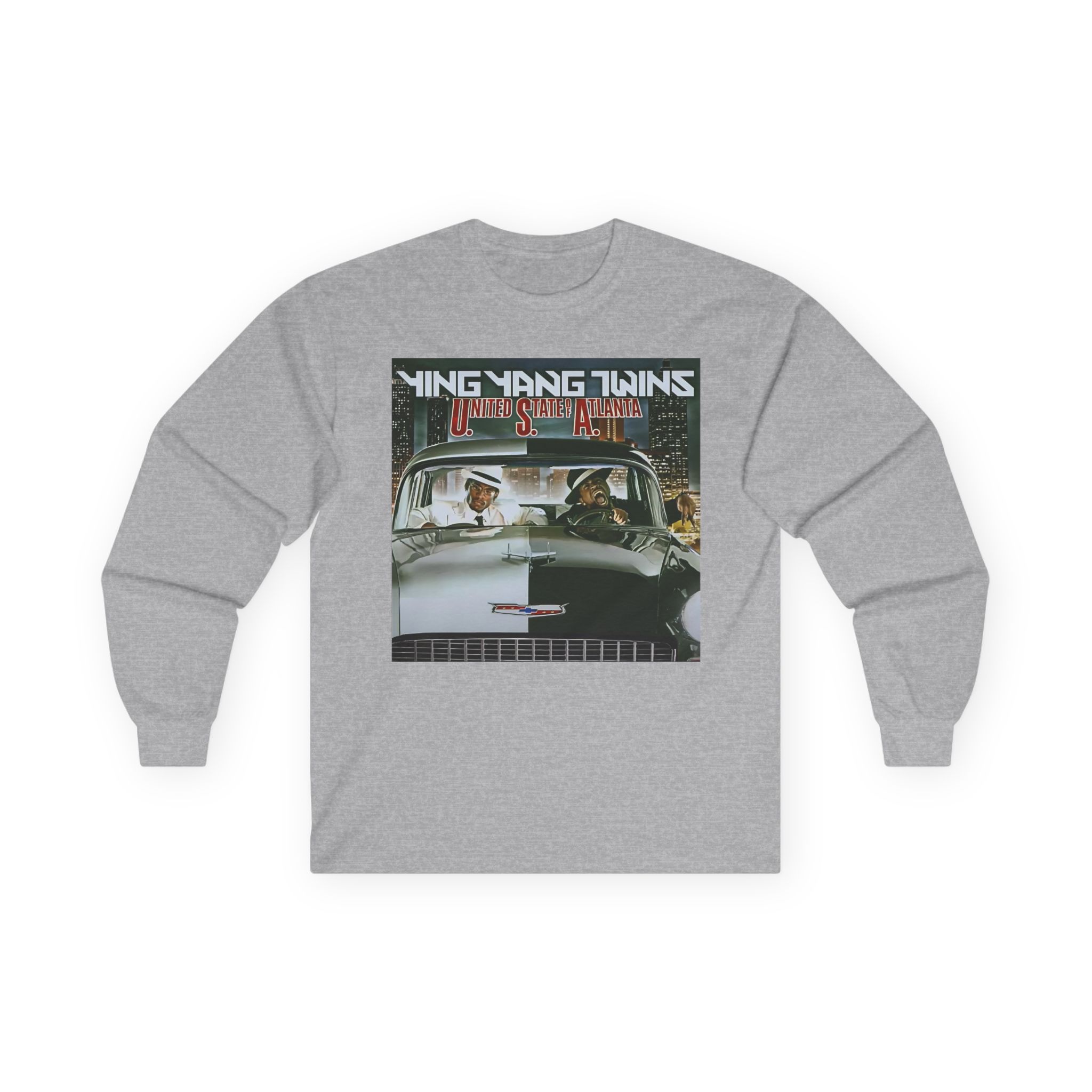 Ying Yang Twins United State Of Atlanta Album Cover Unisex Ultra Cotton Long Sleeve Tee