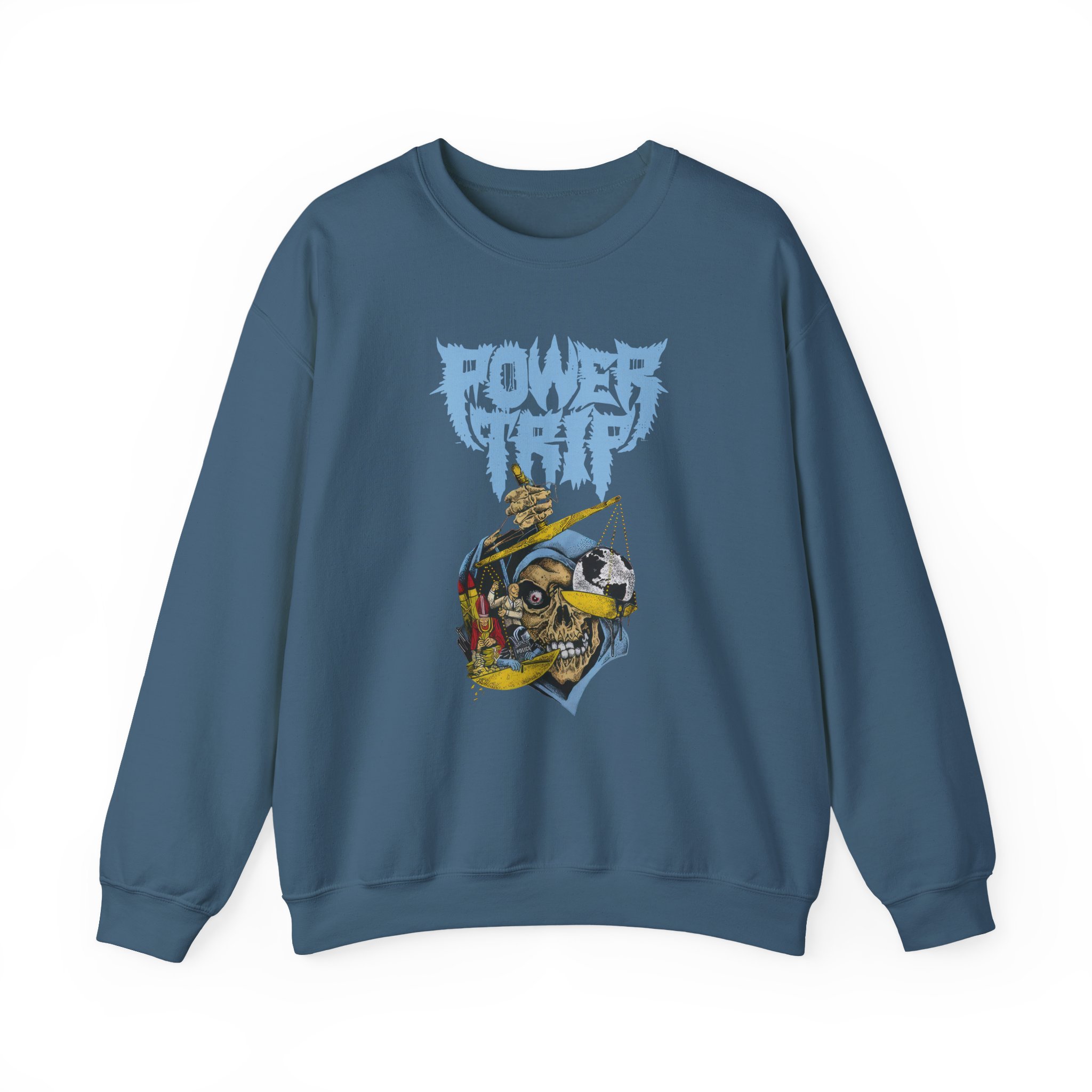 Power Trip Scale Unisex Heavy Blendâ„¢ Crewneck Sweatshirt