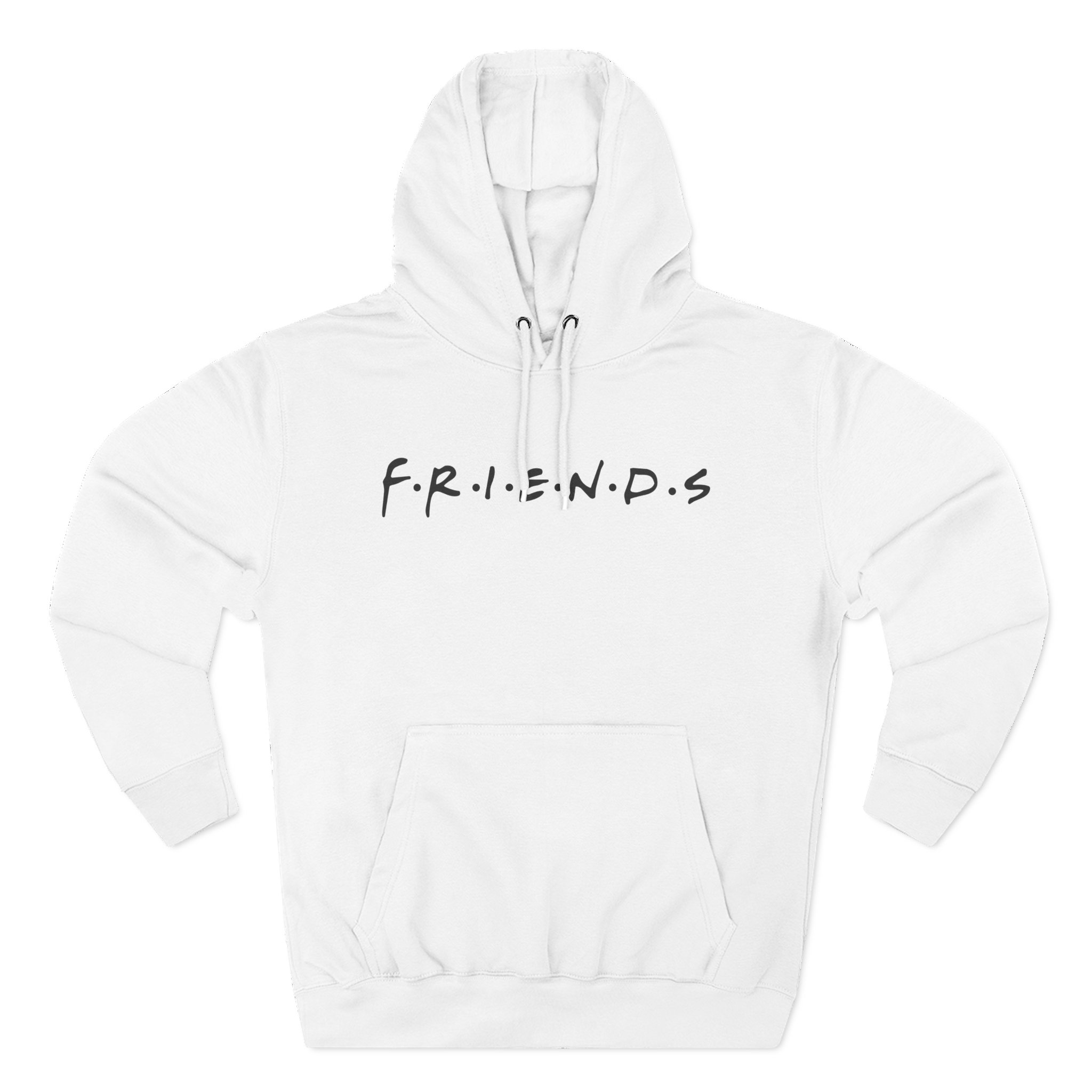 Shubble friend Three-Panel Fleece Hoodie