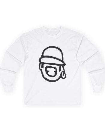 Niko B Big Face Unisex Ultra Cotton Long Sleeve Tee