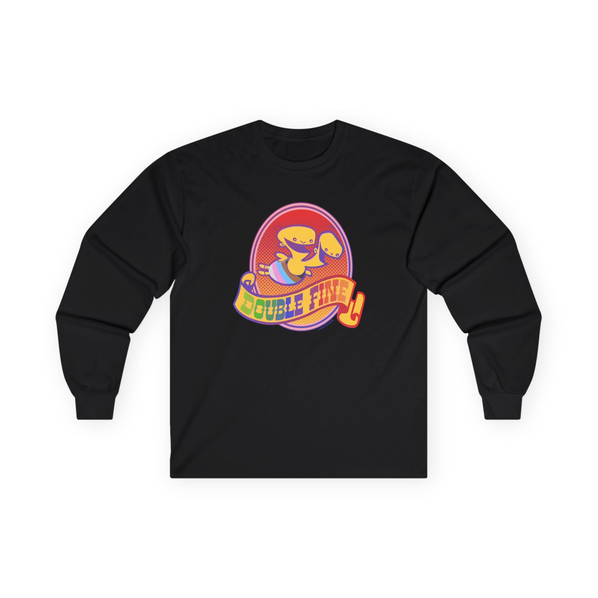 Double Fine Pride Unisex Ultra Cotton Long Sleeve Tee