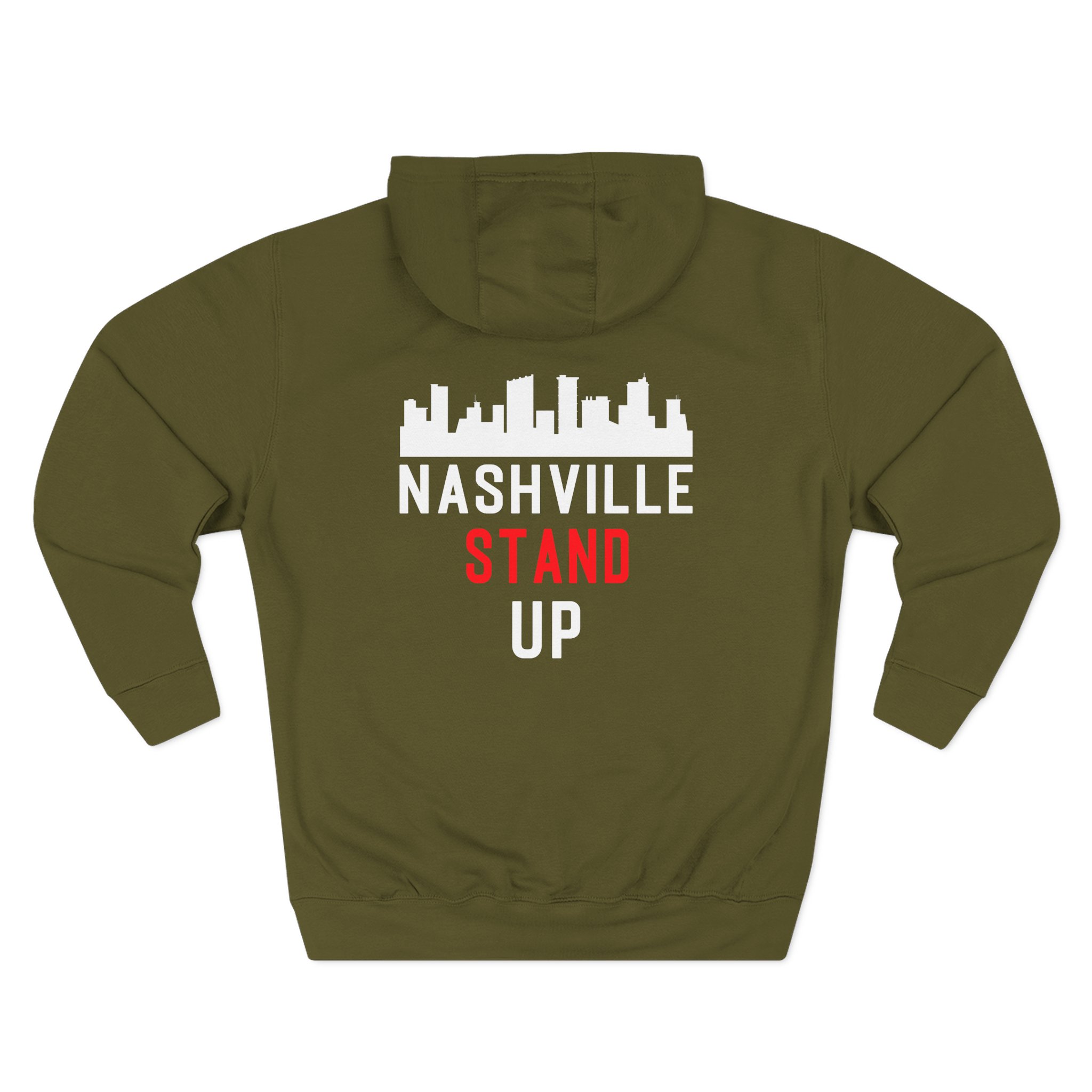 Caleb Plant Nashville Stand Up World Championship Three-Panel Fleece Hoodie