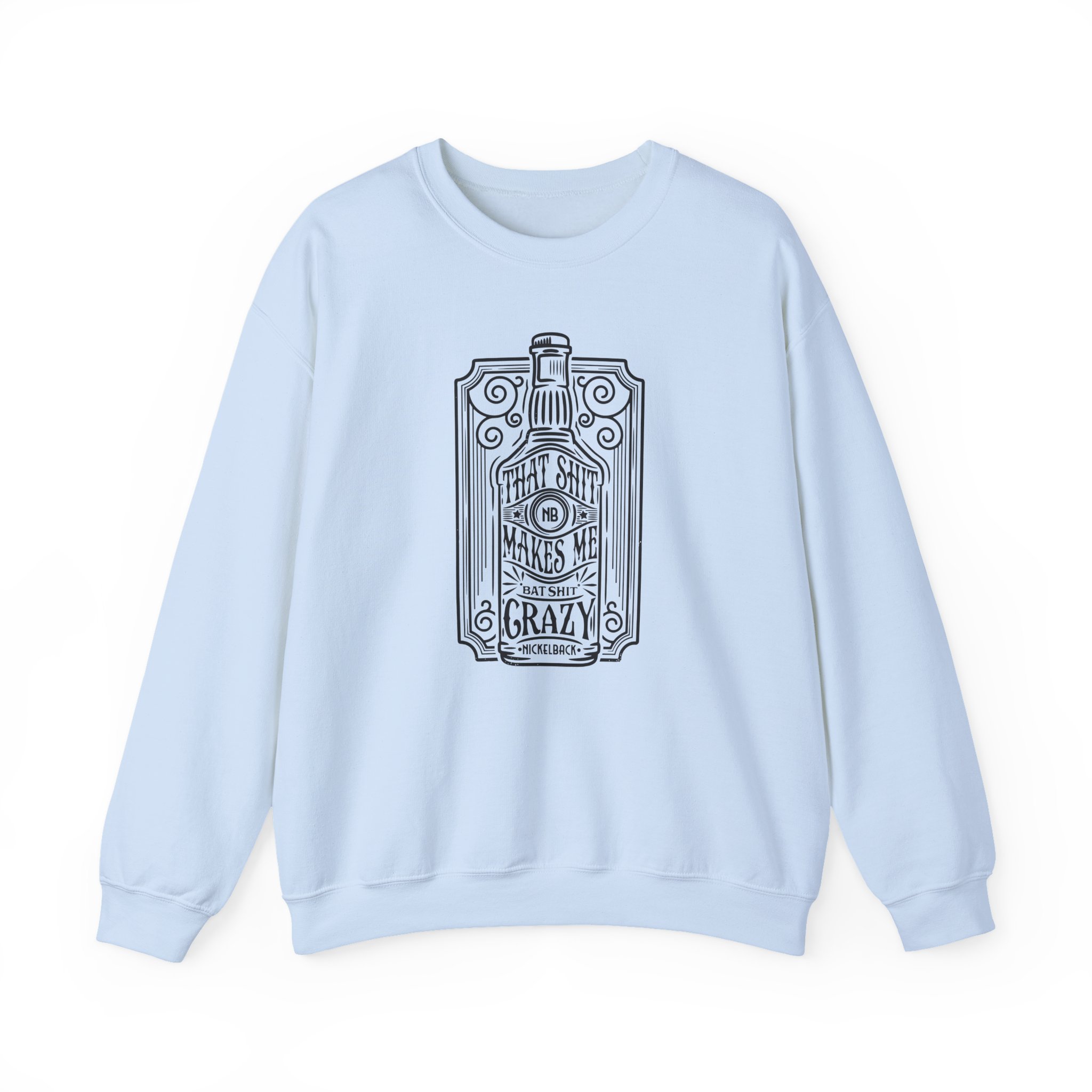 Nickelback Batshit Crazy Unisex Heavy Blendâ„¢ Crewneck Sweatshirt