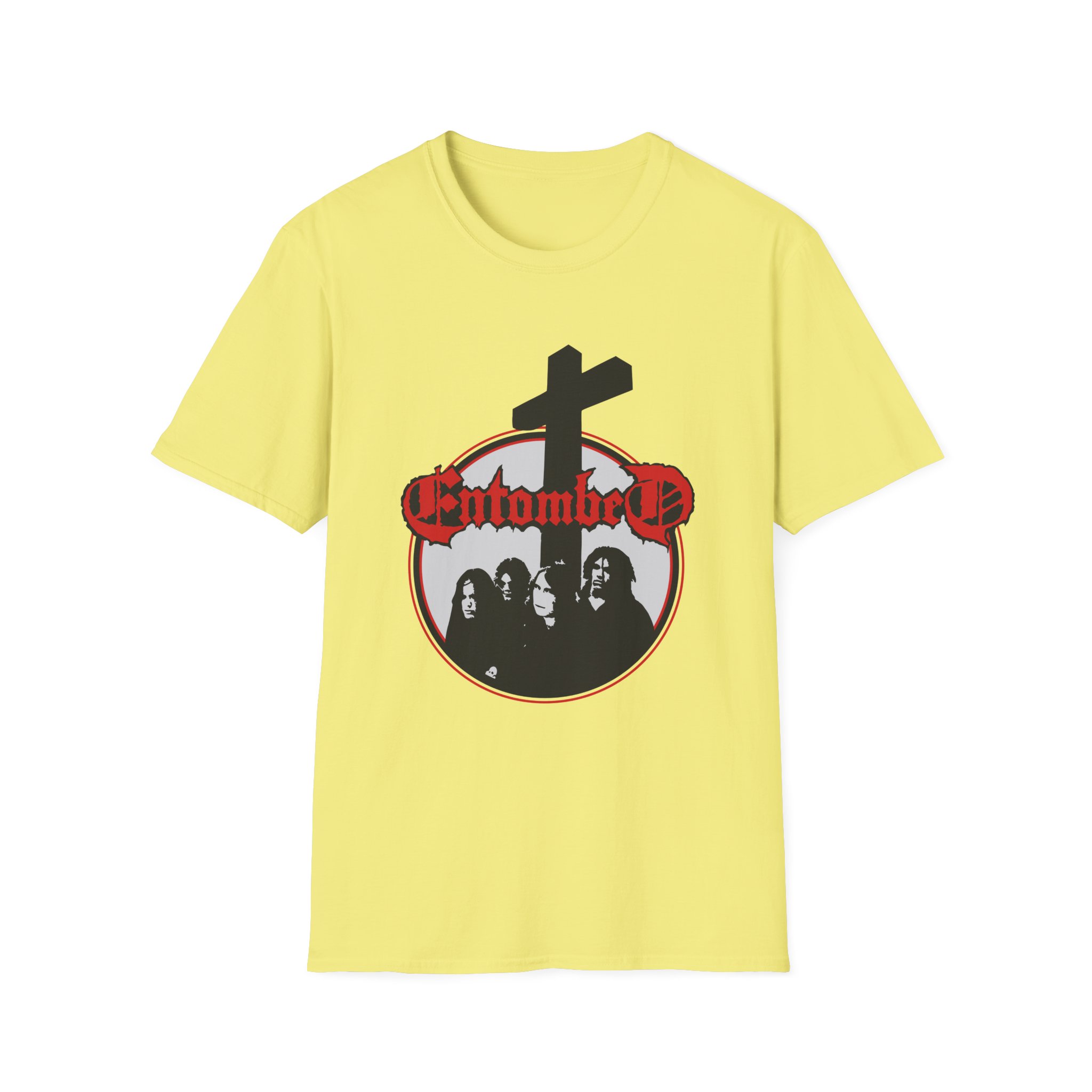 Entombed 3/4 Baseball Left Hand Unisex Softstyle T-Shirt