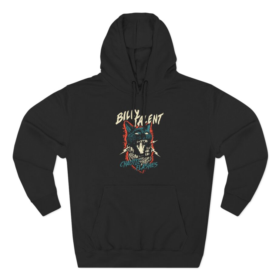 Billy Talent ﻿Chaotic Flashes Three-Panel Fleece Hoodie