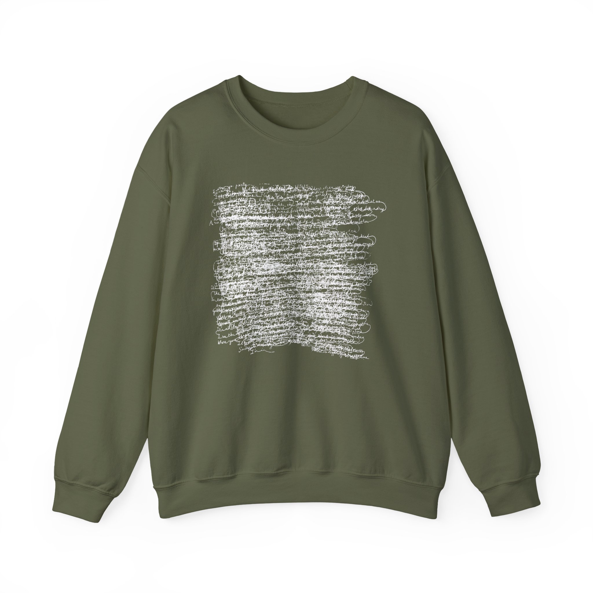 Tom Odell Scribble Unisex Heavy Blendâ„¢ Crewneck Sweatshirt