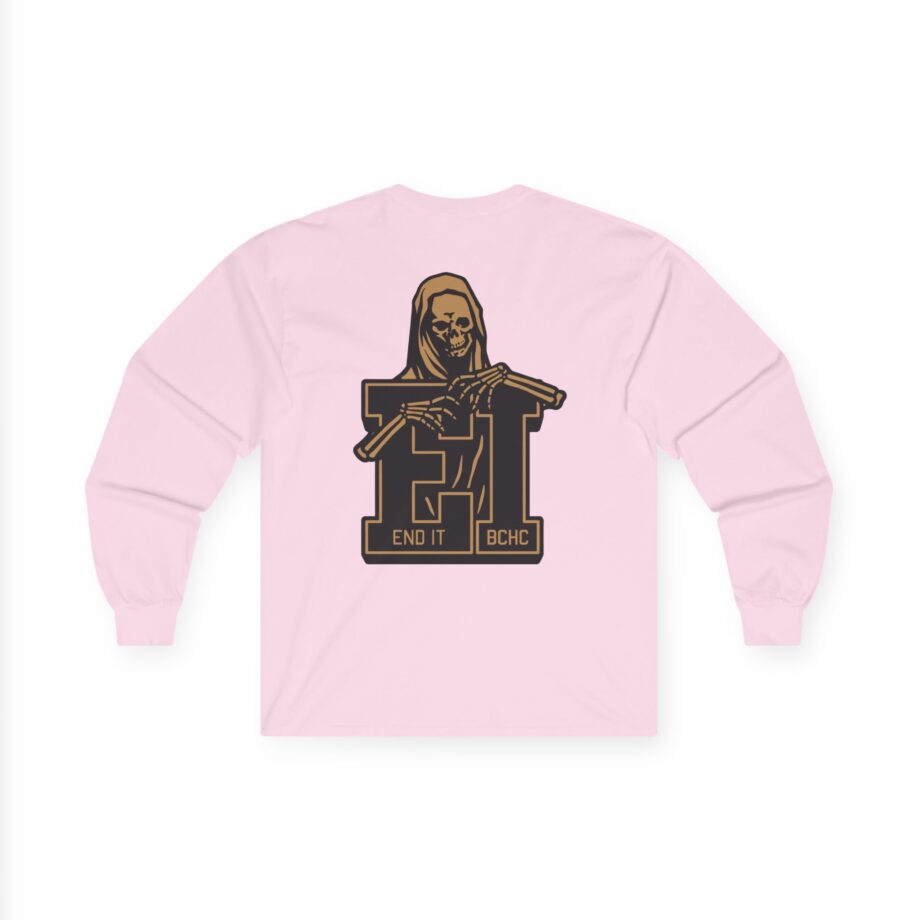 End It Bchc Reaper Emblem Unisex Ultra Cotton Long Sleeve Tee