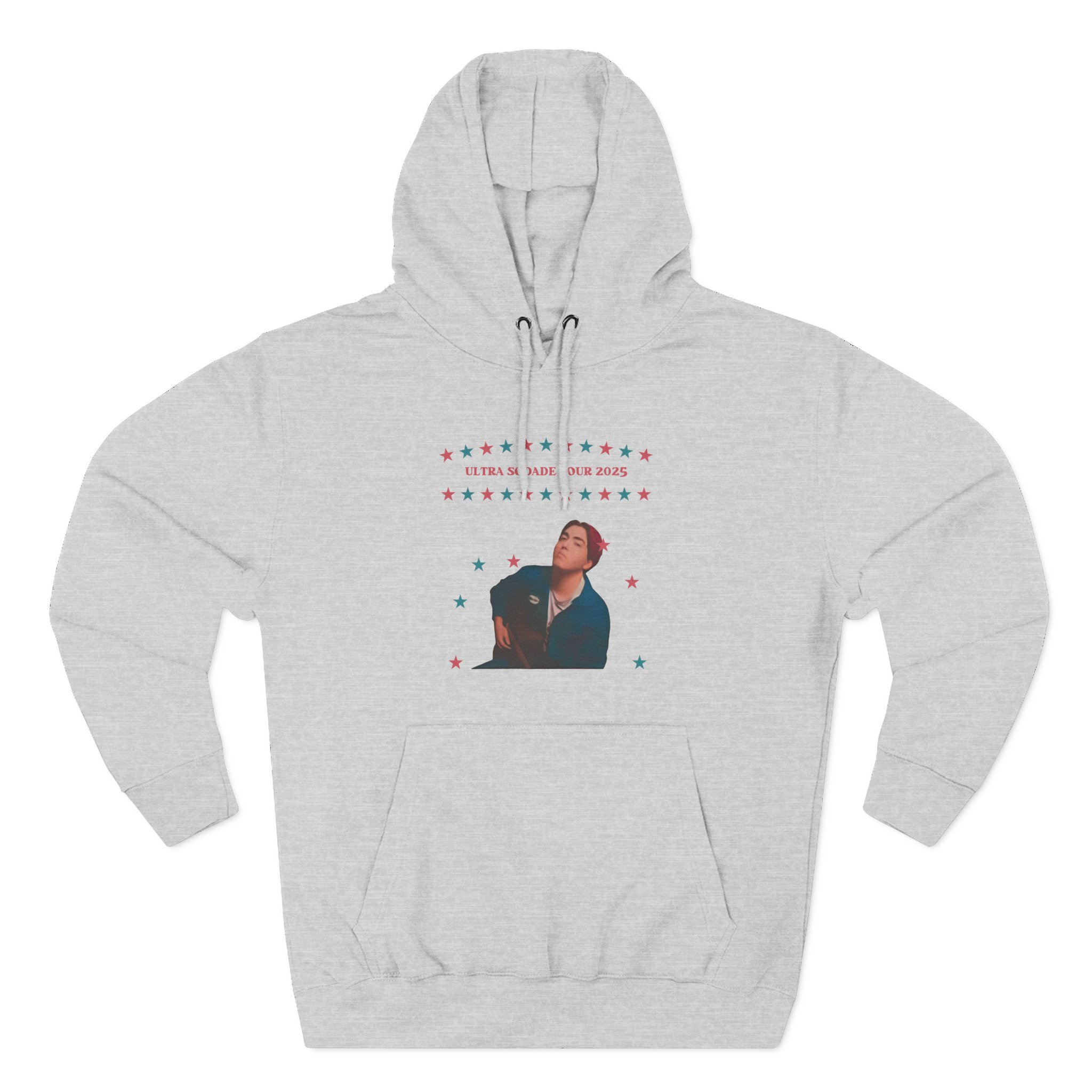 Kevin Kaarl Ultra Sodade Three-Panel Fleece Hoodie