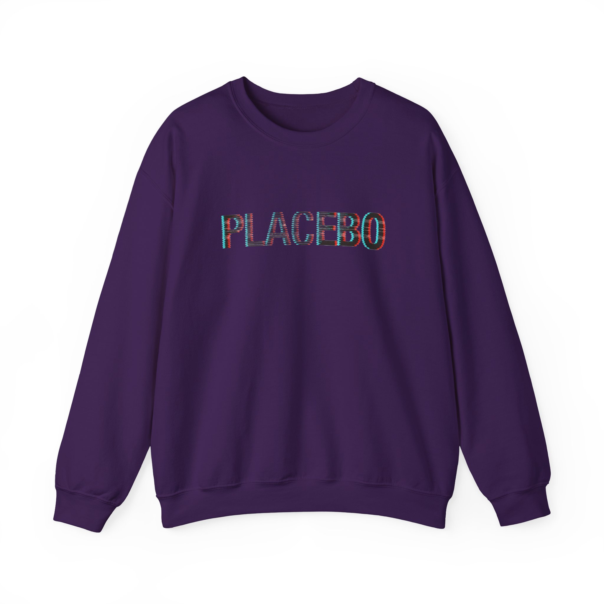 Placebo Glitch Logo Unisex Heavy Blendâ„¢ Crewneck Sweatshirt