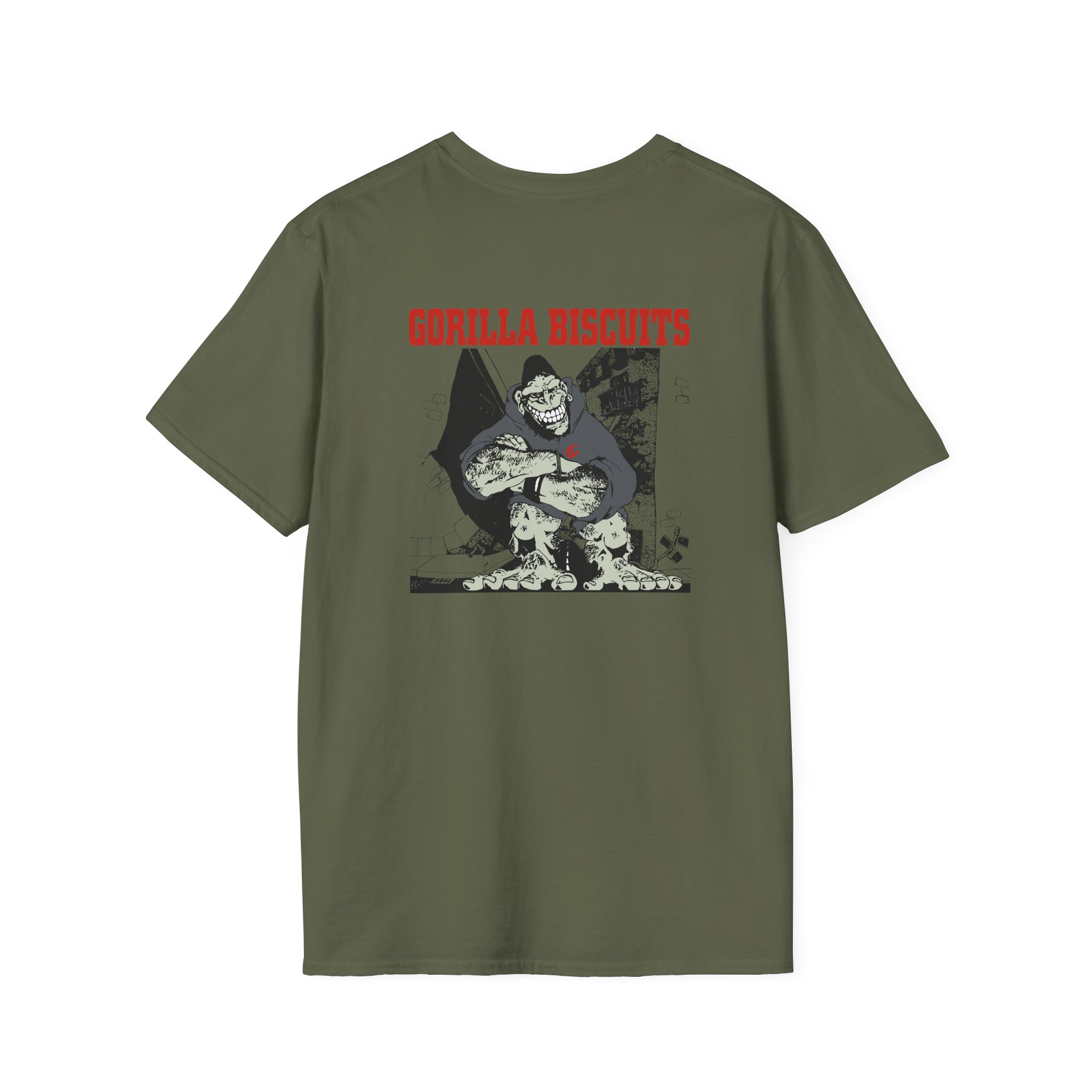 Gorilla Biscuits Hold Your Ground Unisex Softstyle T-Shirt
