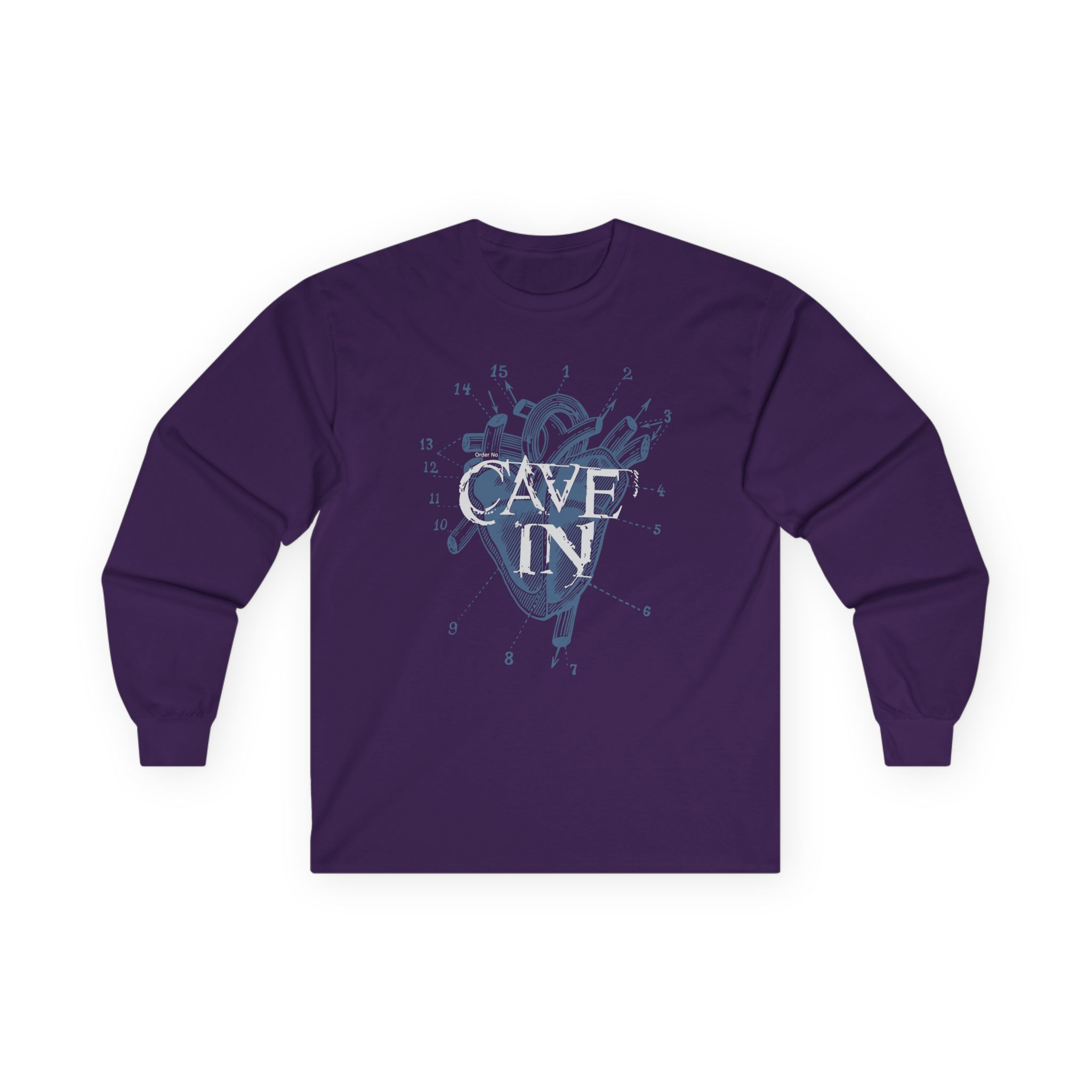 Cave in Uyhs Heart Unisex Ultra Cotton Long Sleeve Tee