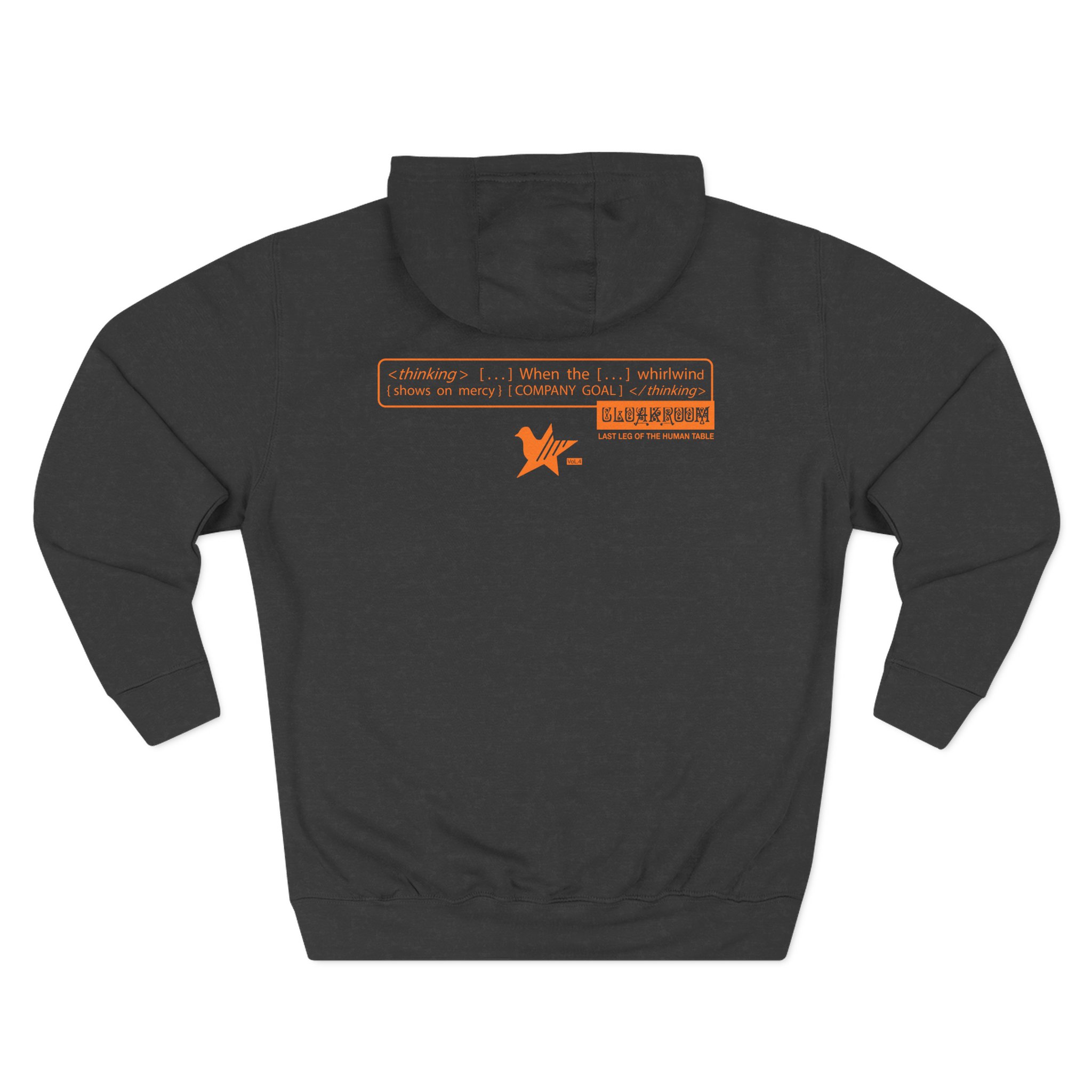 Cloakroom Vol.4 Three-Panel Fleece Hoodie