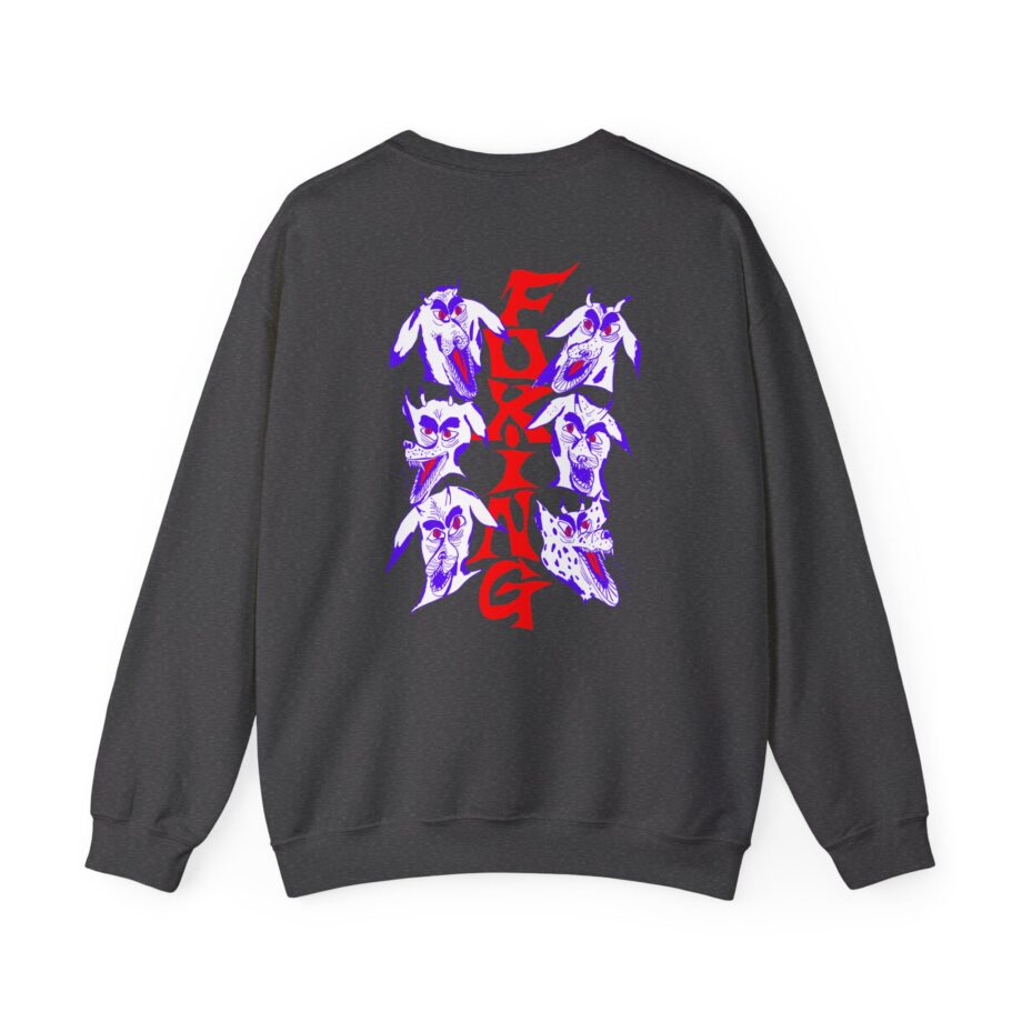Foxing Devil Dogs Unisex Heavy Blend™ Crewneck Sweatshirt