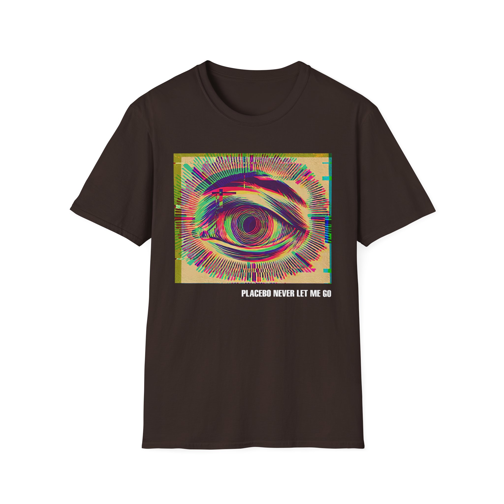 Placebo Glitch Eye Unisex Softstyle T-Shirt