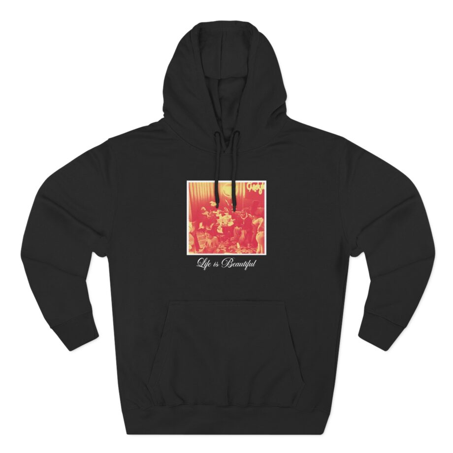 Larry June Bad Choices Three-Panel Fleece Hoodie
