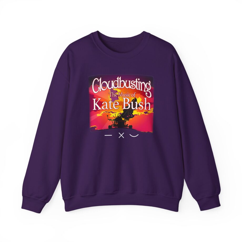 Kate Bush Line Cross Curve Unisex Heavy Blend™ Crewneck Sweatshirt