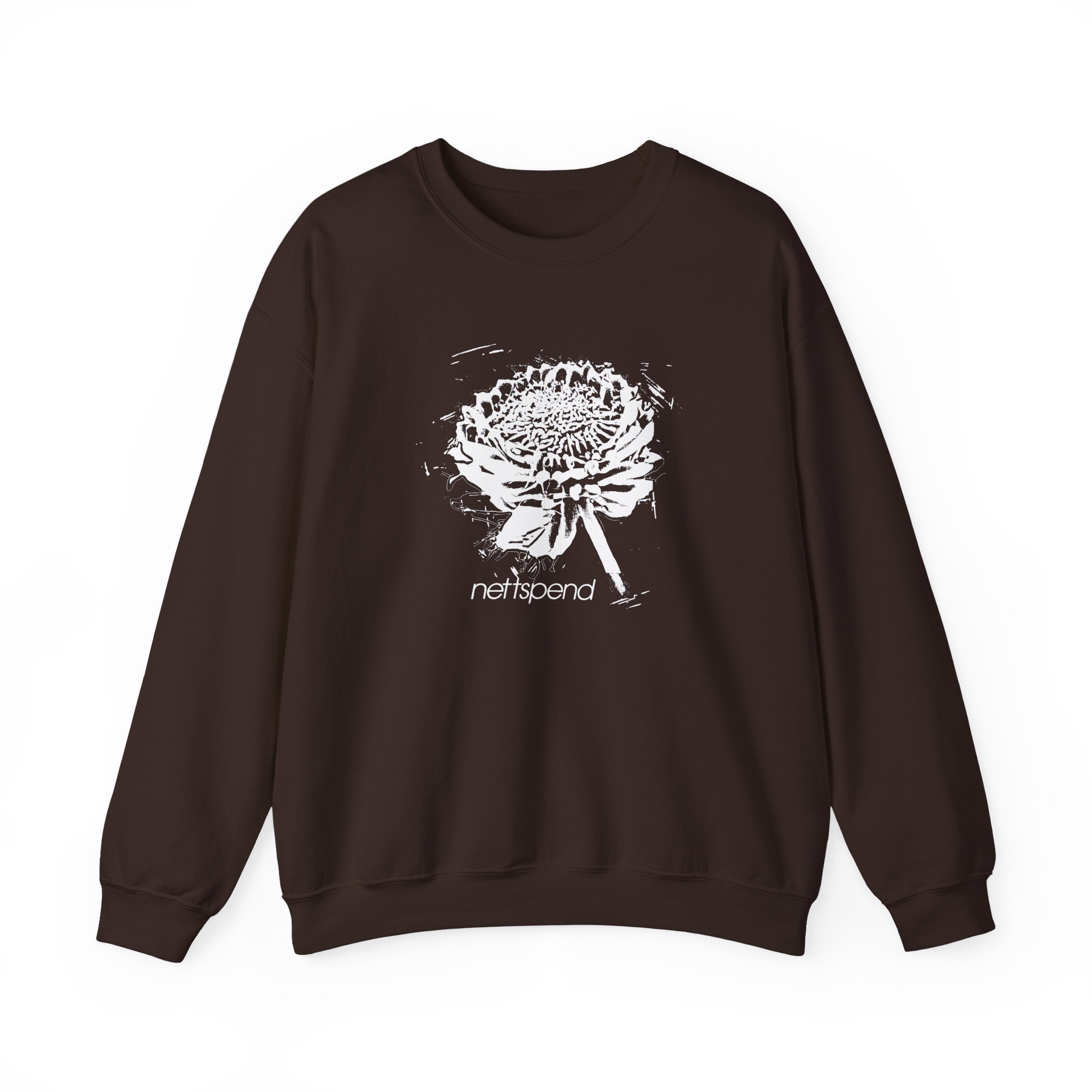 Nettspend Flower Unisex Heavy Blendâ„¢ Crewneck Sweatshirt