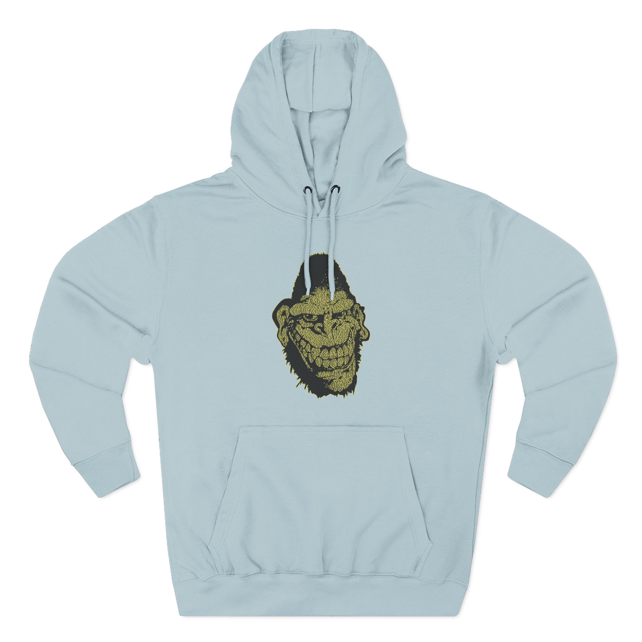 Gorilla Biscuits Lyric Head Three-Panel Fleece Hoodie