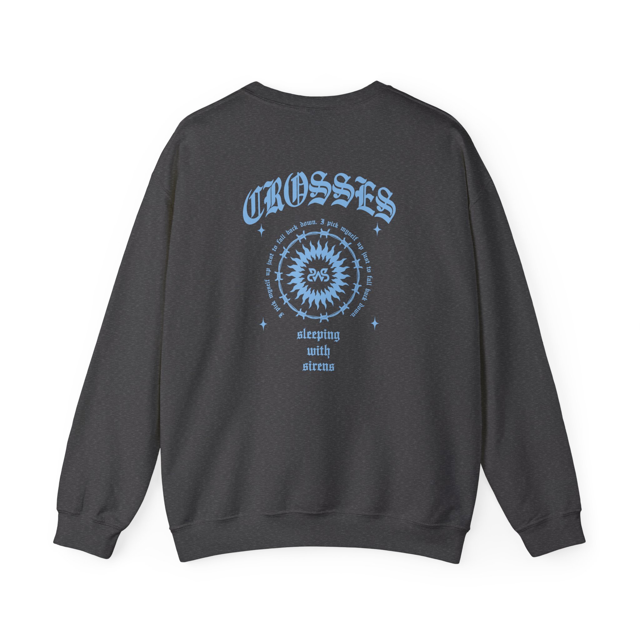 Sleeping With Sirens Barbed Wire Unisex Heavy Blendâ„¢ Crewneck Sweatshirt