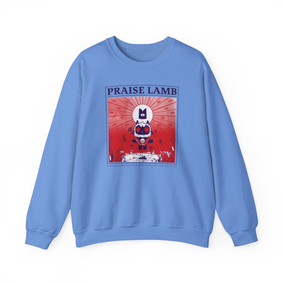 Cult of the Lamb Praise Lamb Unisex Heavy Blend™ Crewneck Sweatshirt