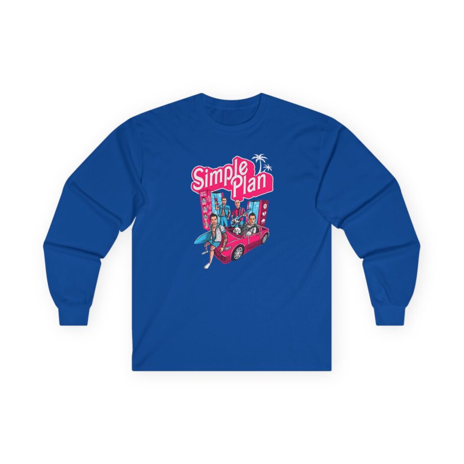 Simple Plan Dolls and Car Unisex Ultra Cotton Long Sleeve Tee