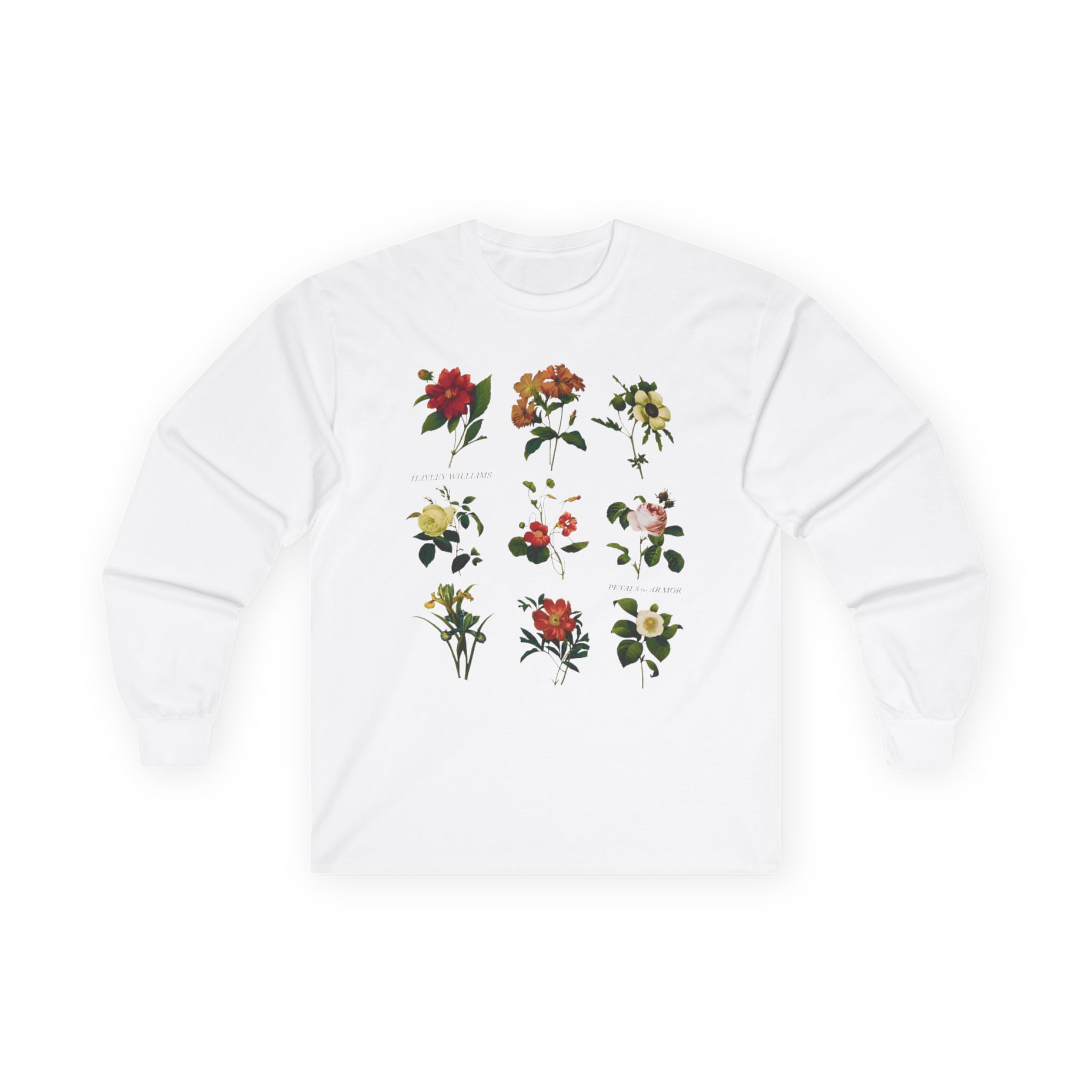 Hayley Williams Petals for Armor Floral Girls Unisex Ultra Cotton Long Sleeve Tee