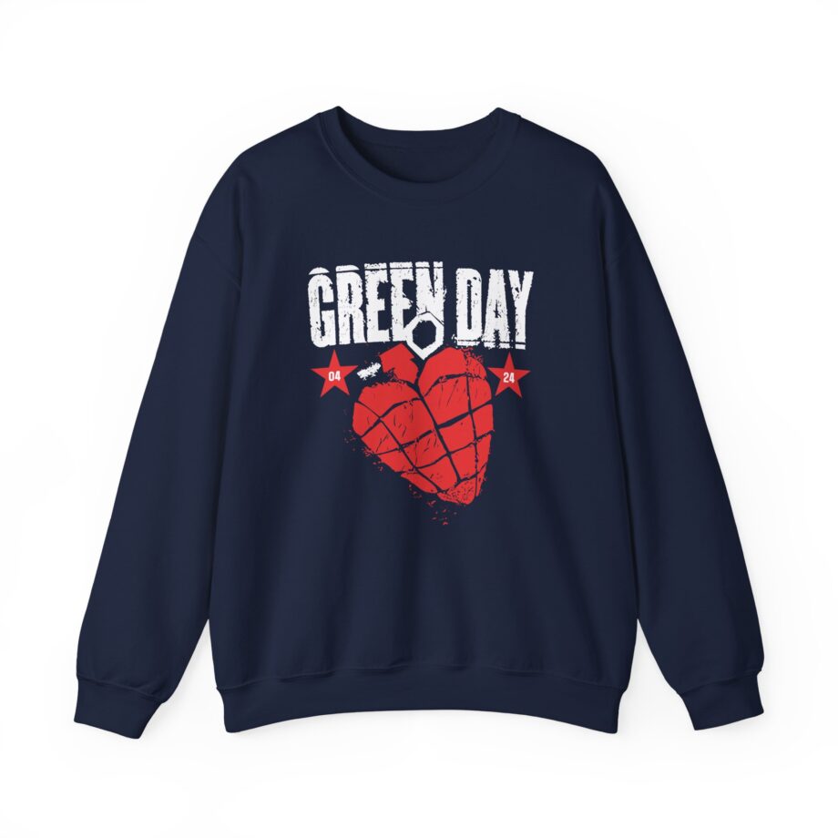 Green Day 20 Years of Idiot Unisex Heavy Blend™ Crewneck Sweatshirt