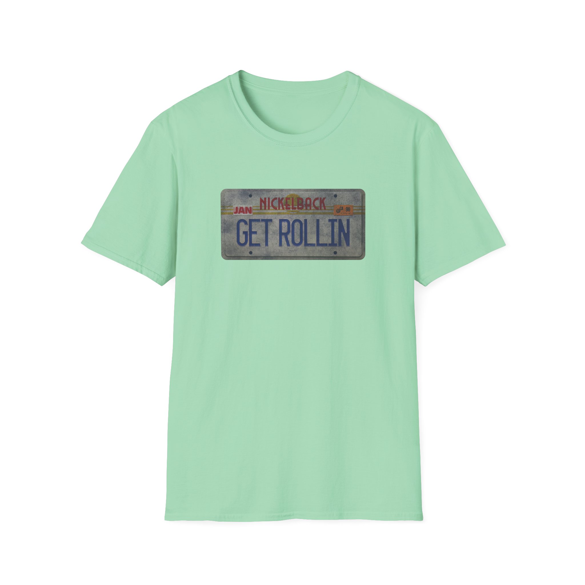 Nickelback Get Rollin Unisex Softstyle T-Shirt