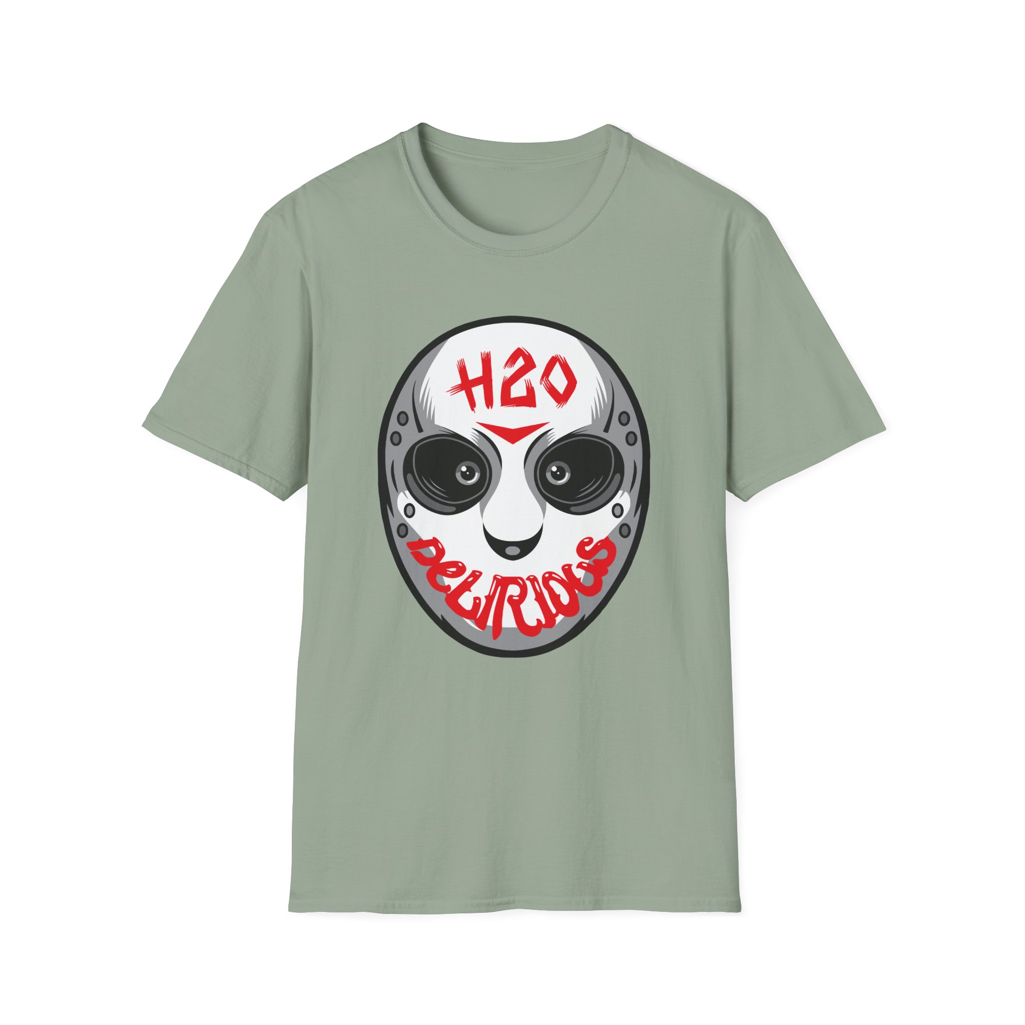 H2odelirious Face Mask Logo Unisex Softstyle T-Shirt