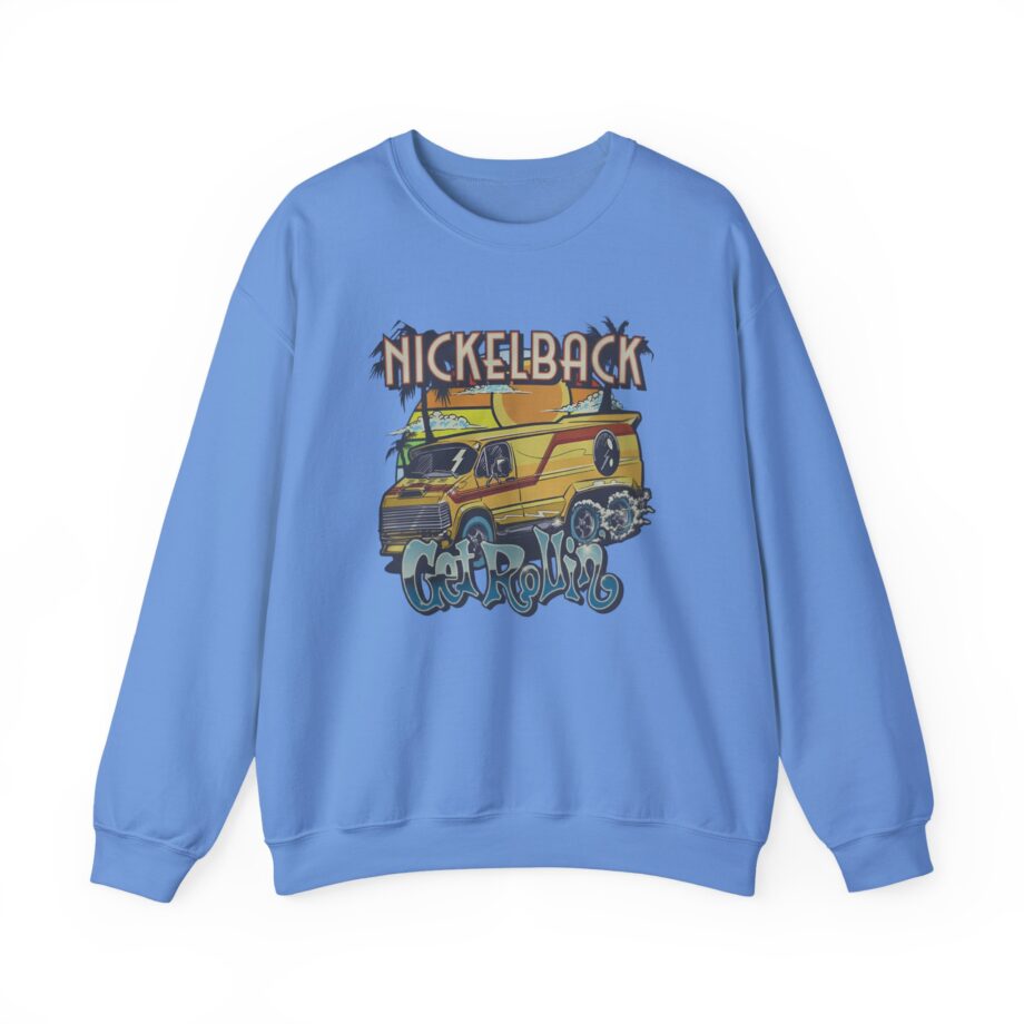 Nickelback Get Rollin Cover Unisex Heavy Blend™ Crewneck Sweatshirt