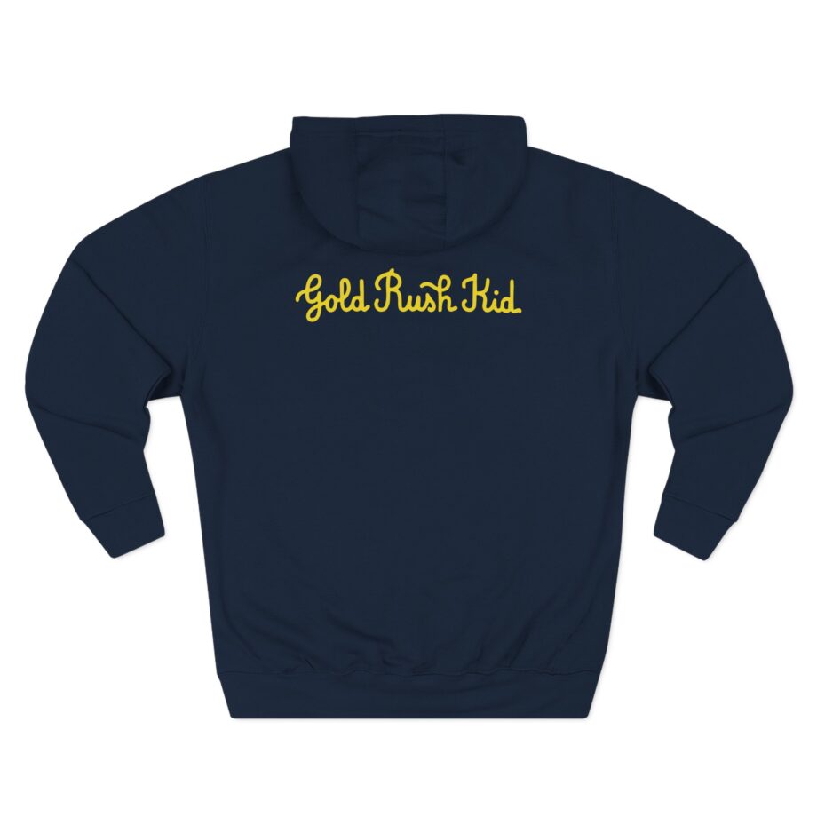 George Ezra Leaning Gold Rush Kid Three-Panel Fleece Hoodie