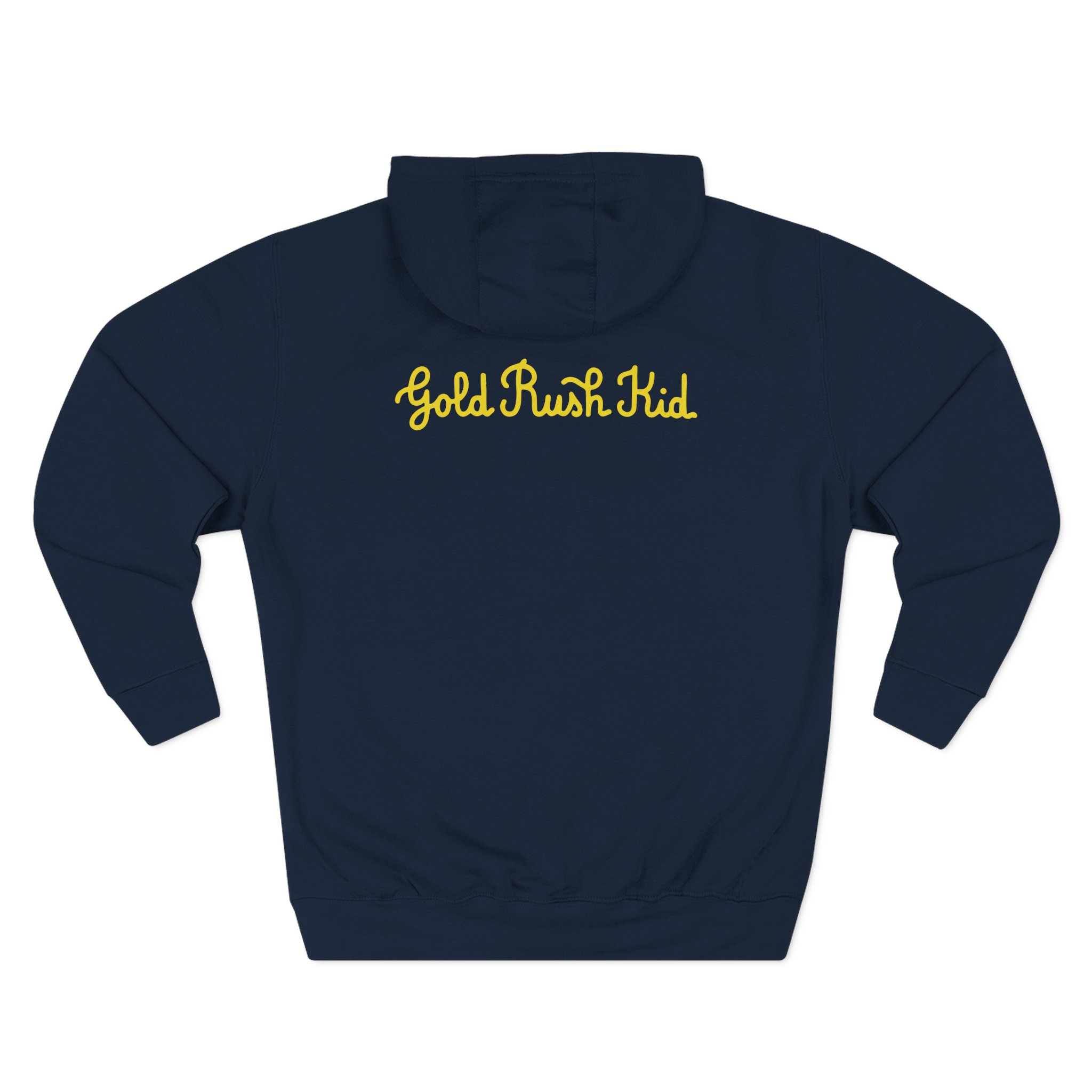 George Ezra Leaning Gold Rush Kid Three-Panel Fleece Hoodie