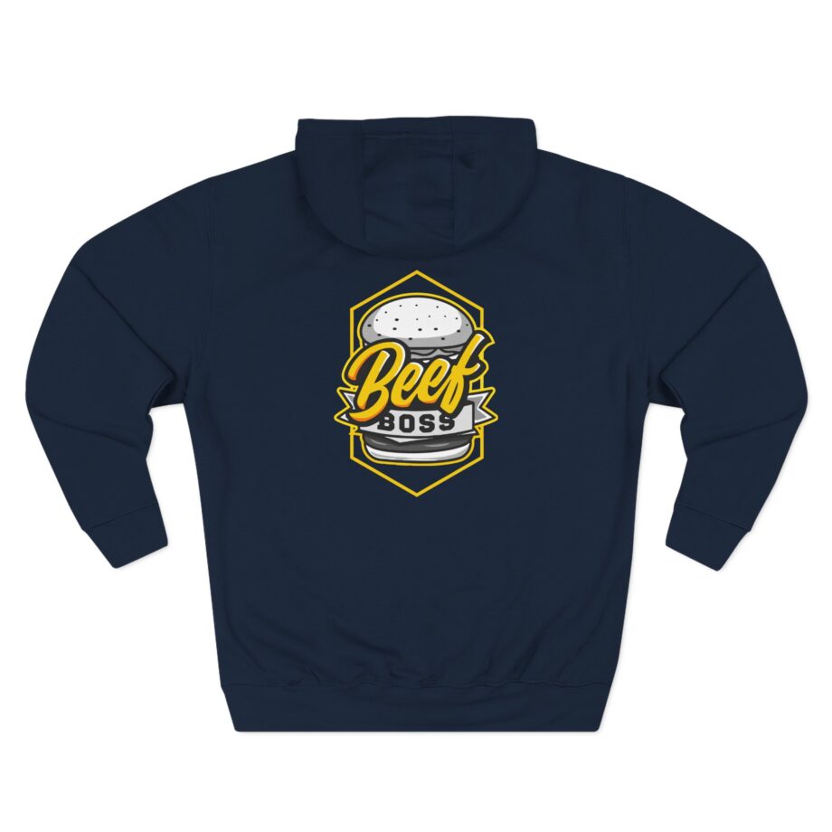 Poofesure Three-Panel Fleece Hoodie
