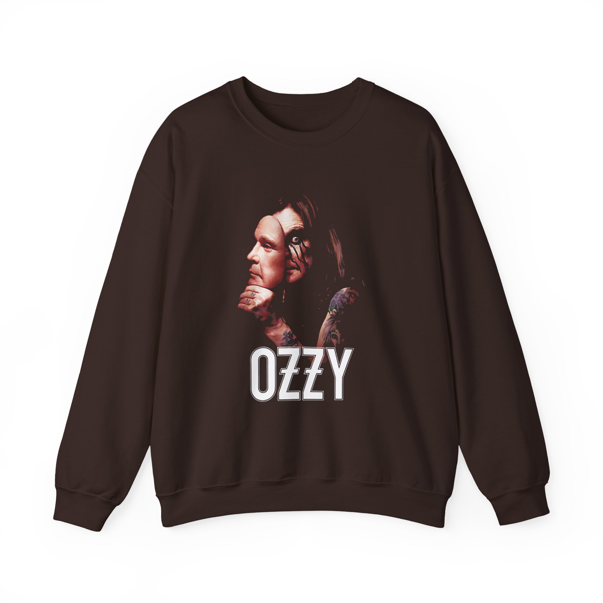 Ozzy Osbourne No More Tours 2 Admat Unisex Heavy Blendâ„¢ Crewneck Sweatshirt