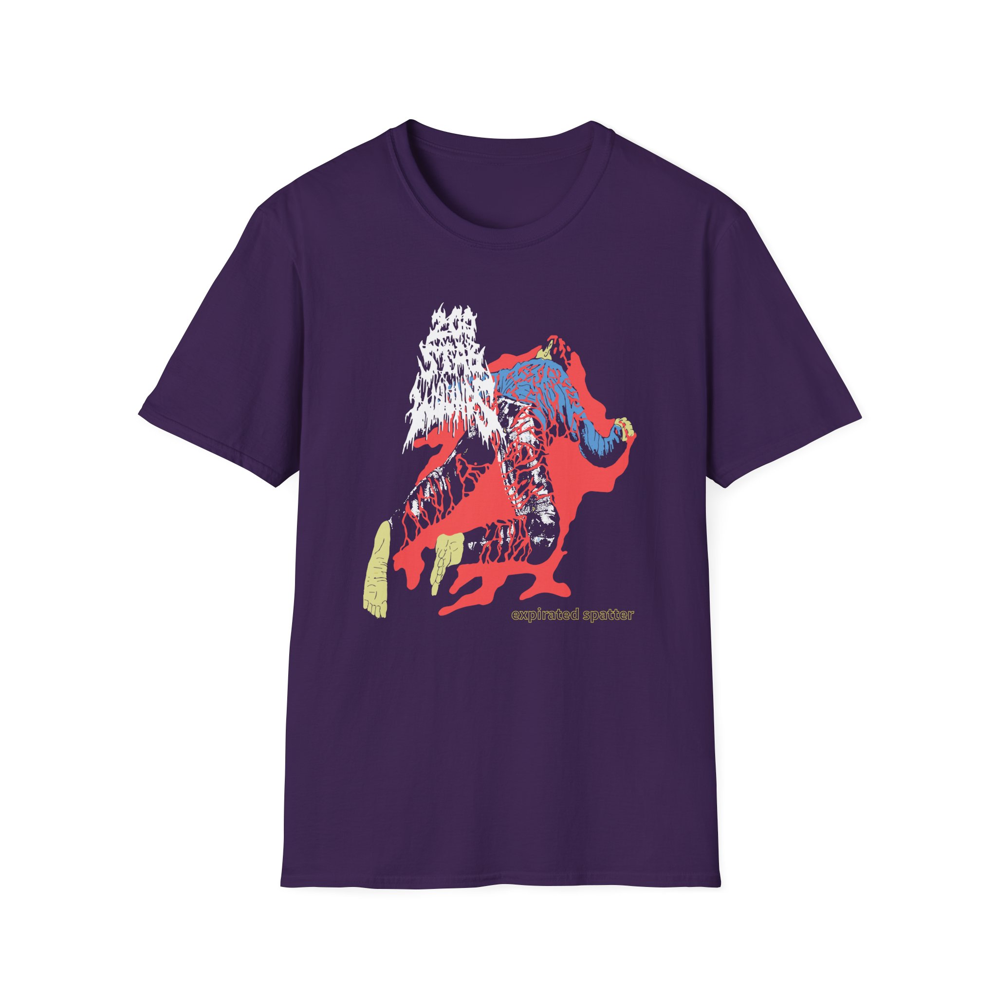 200 Stab Wounds Expirated Spatter Unisex Softstyle T-Shirt